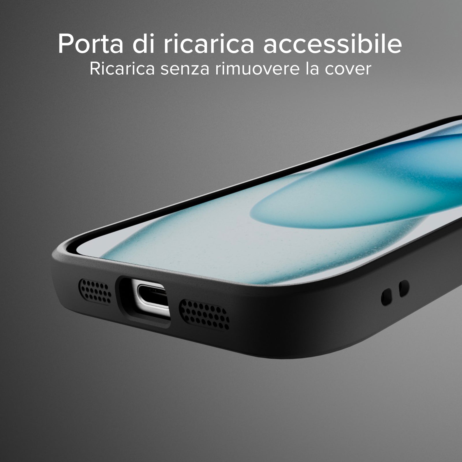 Cover per iPhone 15 Pro Max con tecnologia D3O
