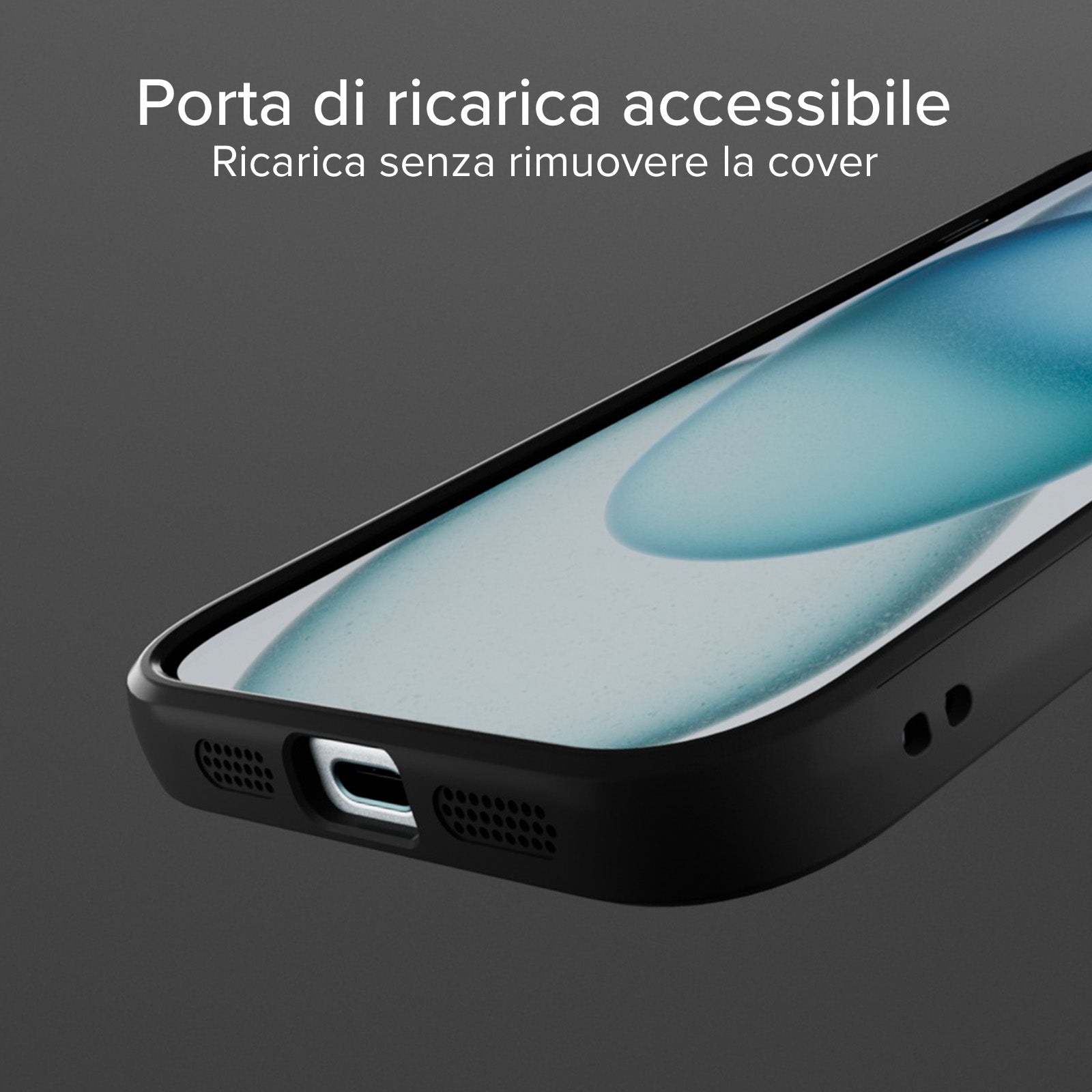 Cover per iPhone 15 Plus con tecnologia D3O