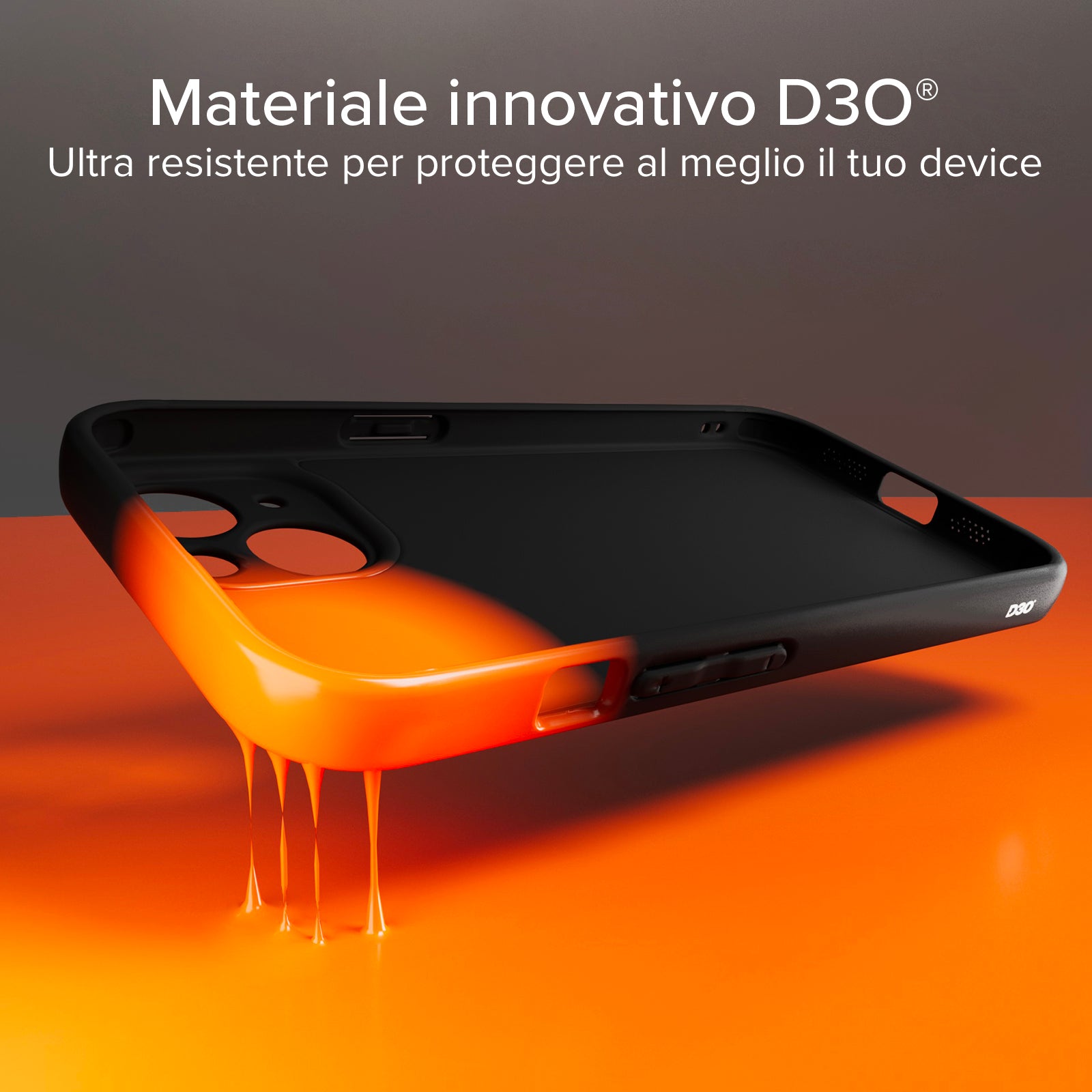 Cover per iPhone 15 Plus con tecnologia D3O