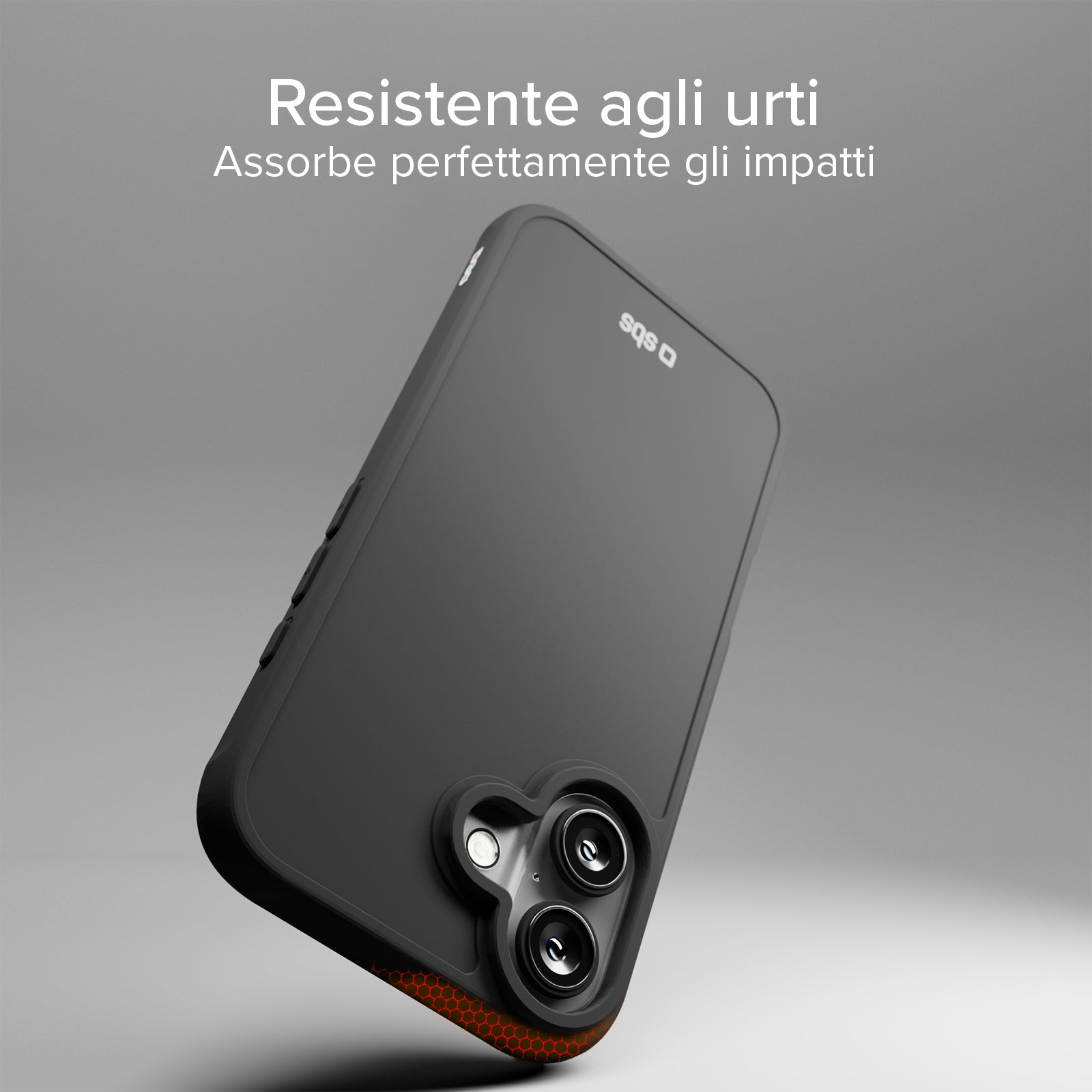 Cover per iPhone 16 Plus con tecnologia D3O