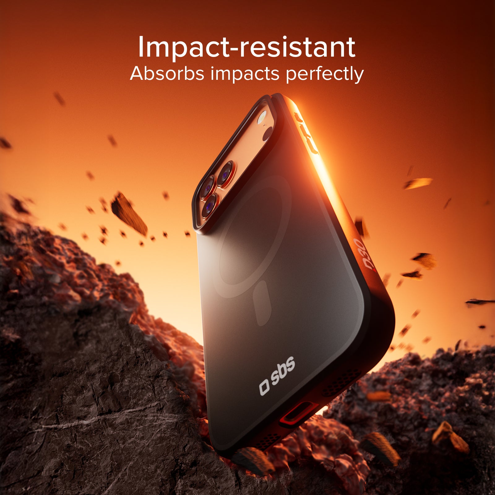 Funda para iPhone 17 Pro con tecnología D3O