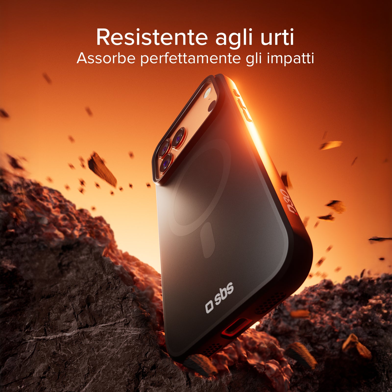Funda para iPhone 17 Pro con tecnología D3O