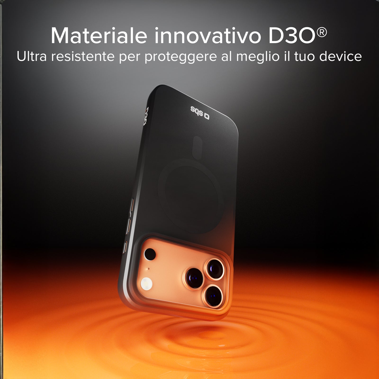 Funda para iPhone 17 Pro con tecnología D3O