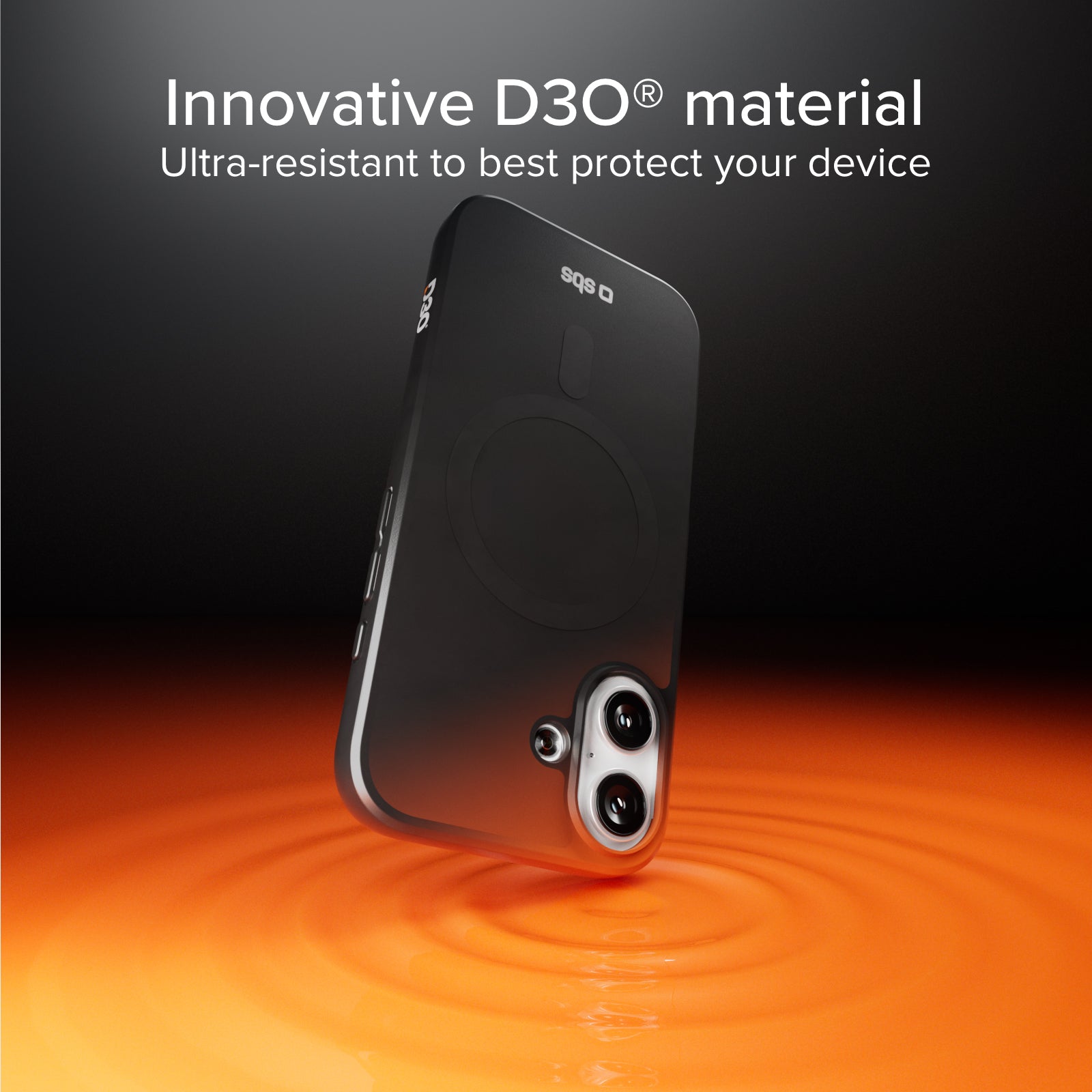Funda para iPhone 17 con tecnología D3O