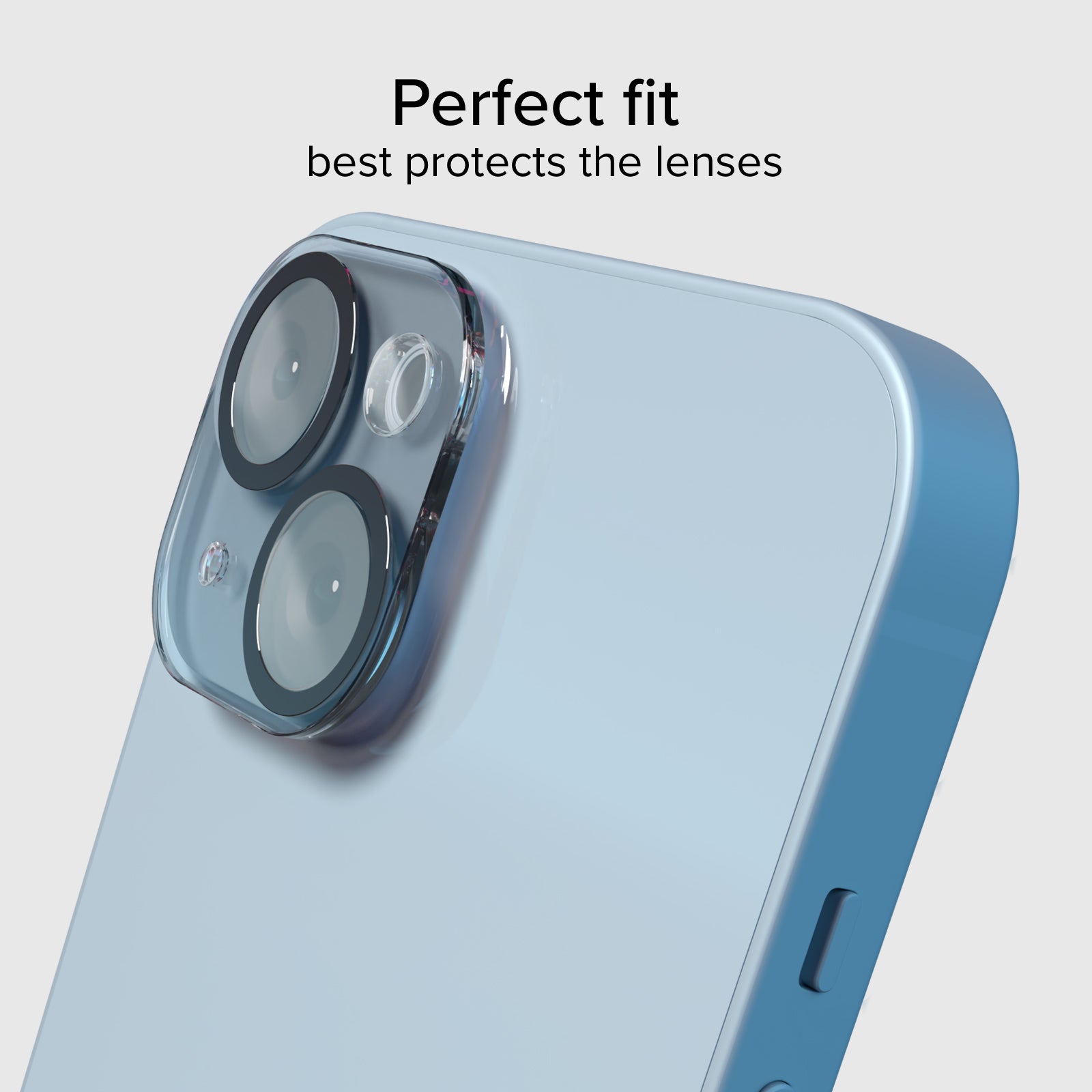 Vetro per fotocamera dell'iPhone 14/14 Plus, con materiale D3O