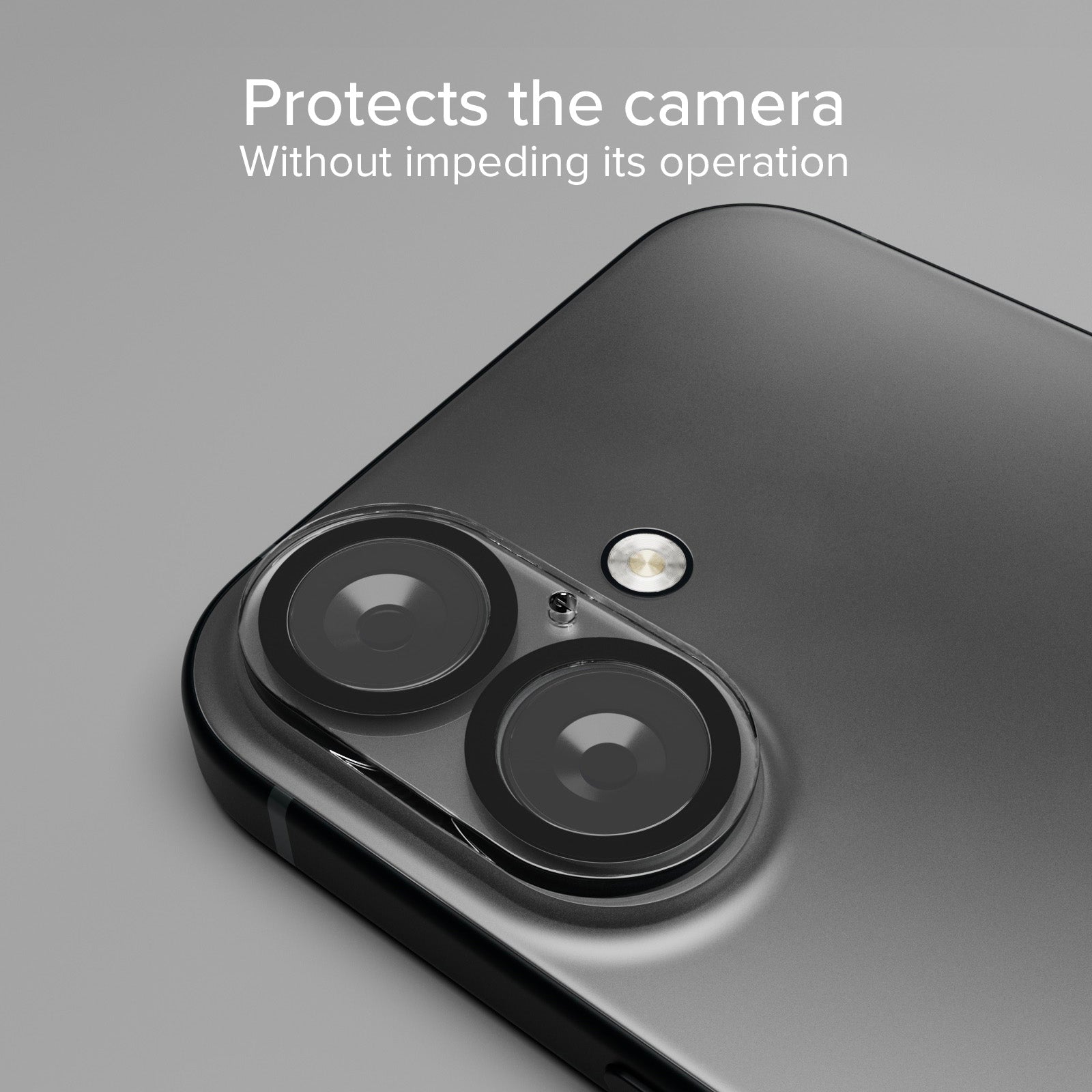 Vetro per fotocamera dell'iPhone 16/16 Plus, con materiale D3O