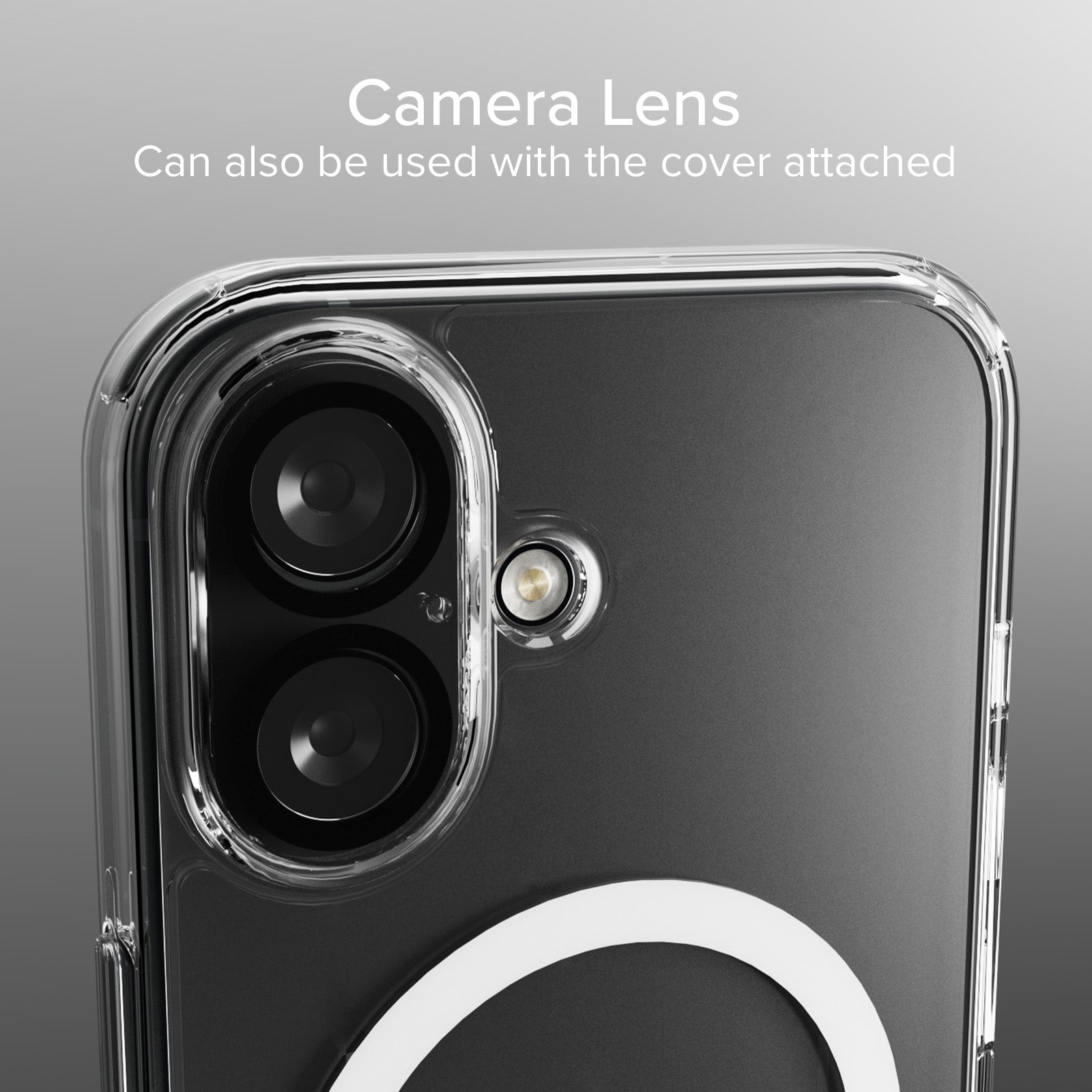 Vetro per fotocamera dell'iPhone 16/16 Plus, con materiale D3O