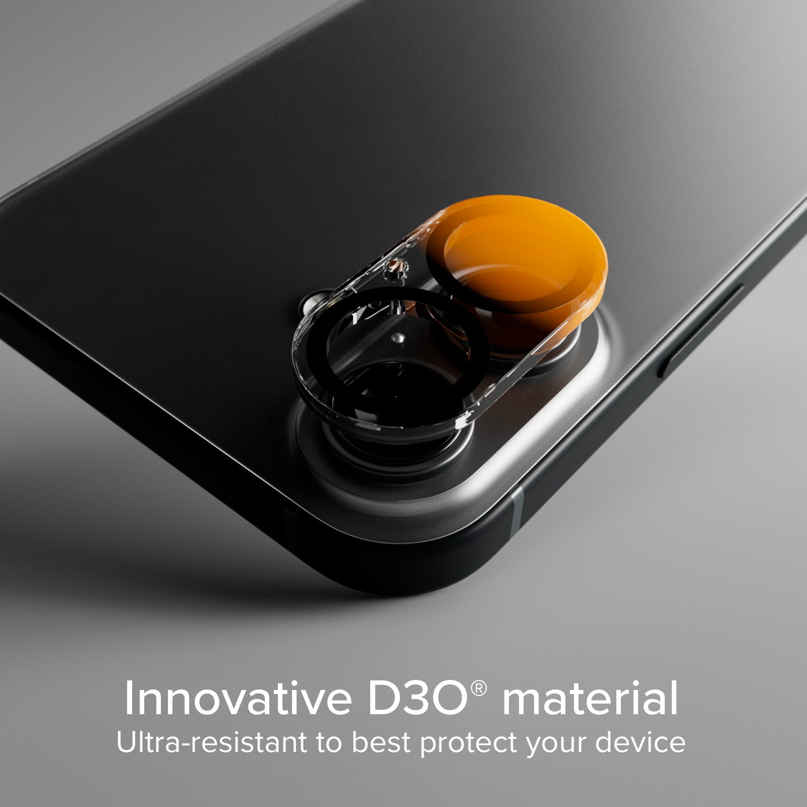 Vetro per fotocamera dell'iPhone 16/16 Plus, con materiale D3O