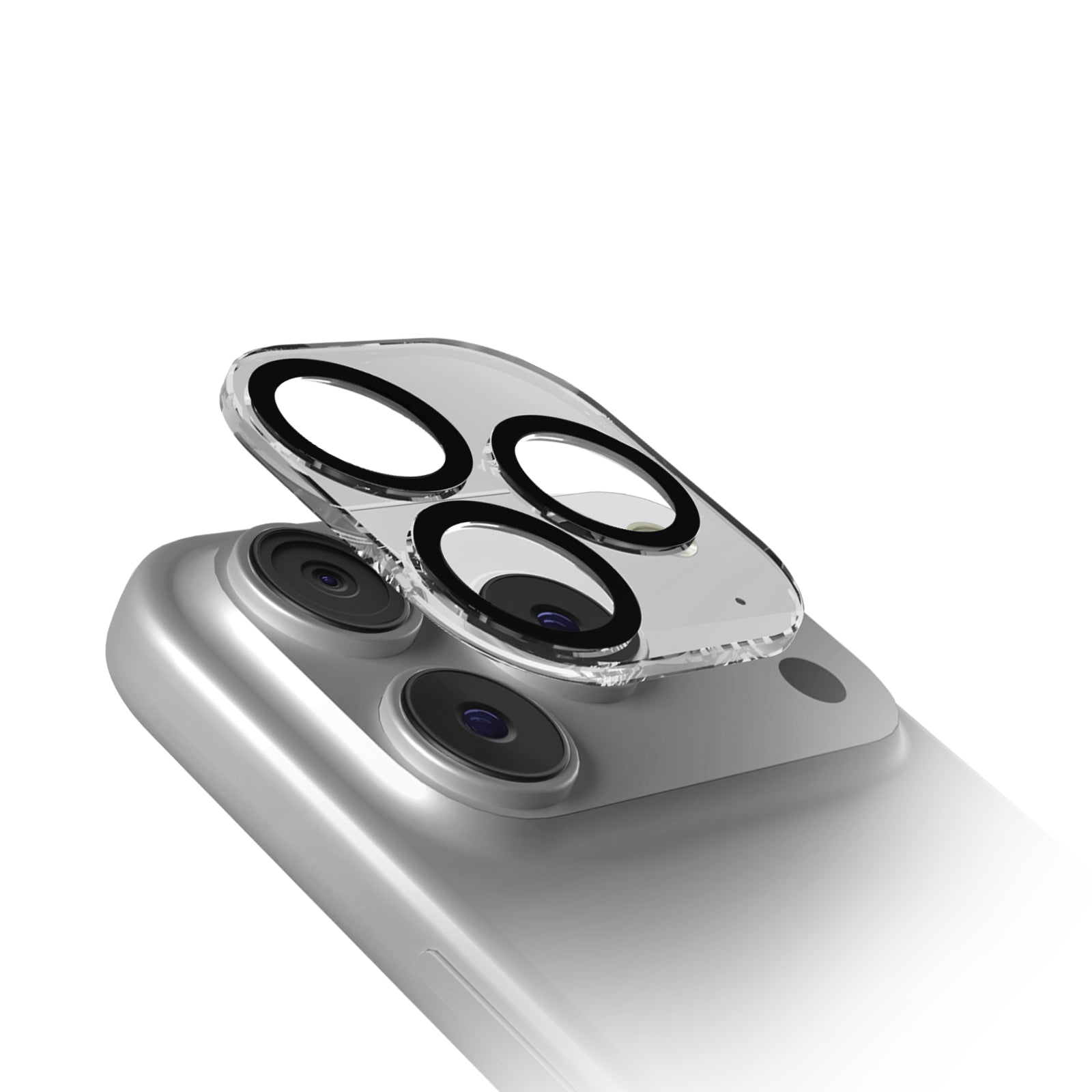 Cristal de cámara para iPhone 17 Pro, con material D3O