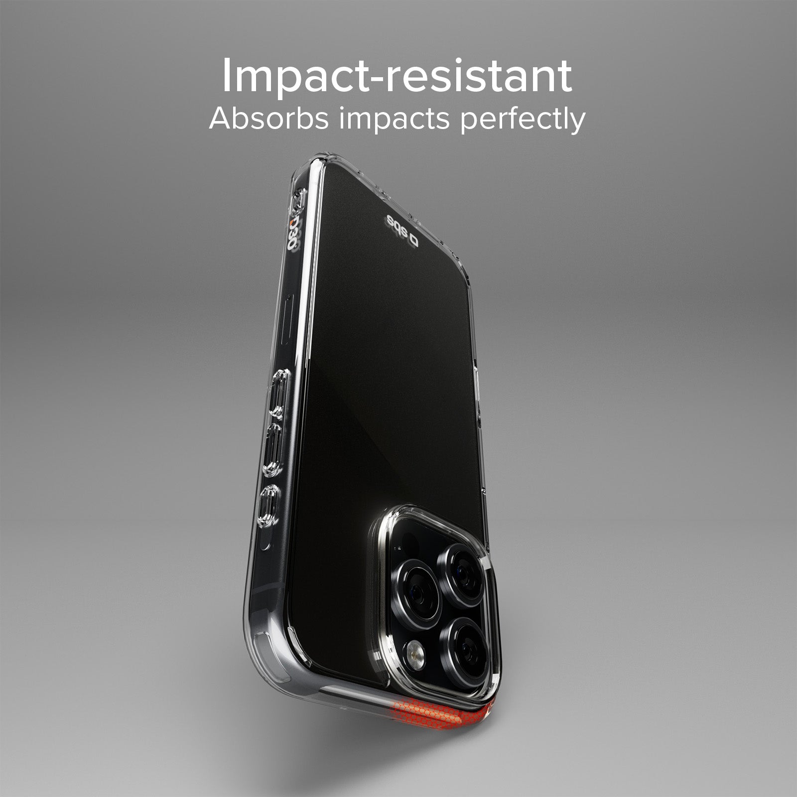 Cover ultraresistente per iPhone 16 Pro con tecnologia D3O