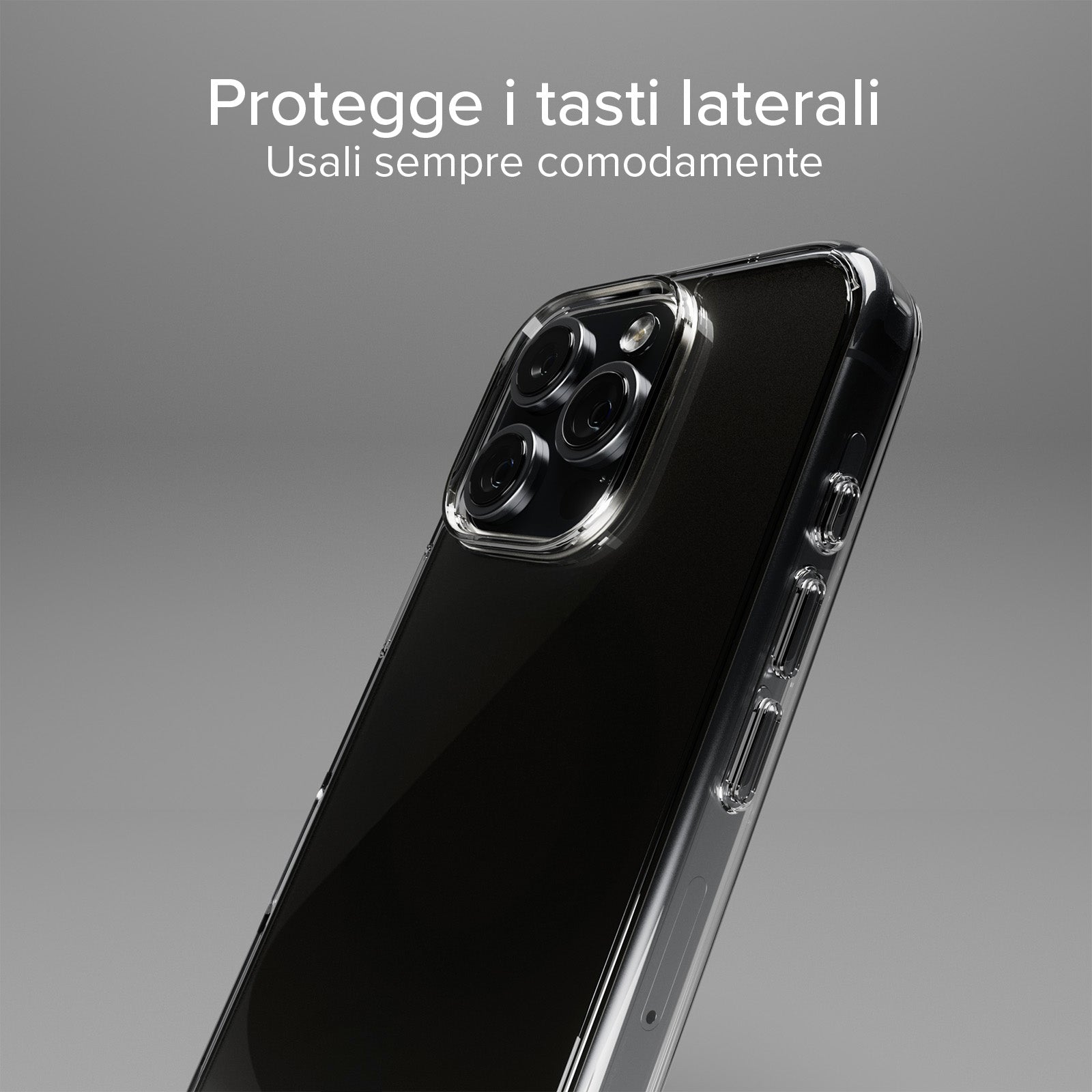 Cover ultraresistente per iPhone 16 Pro Max con tecnologia D3O