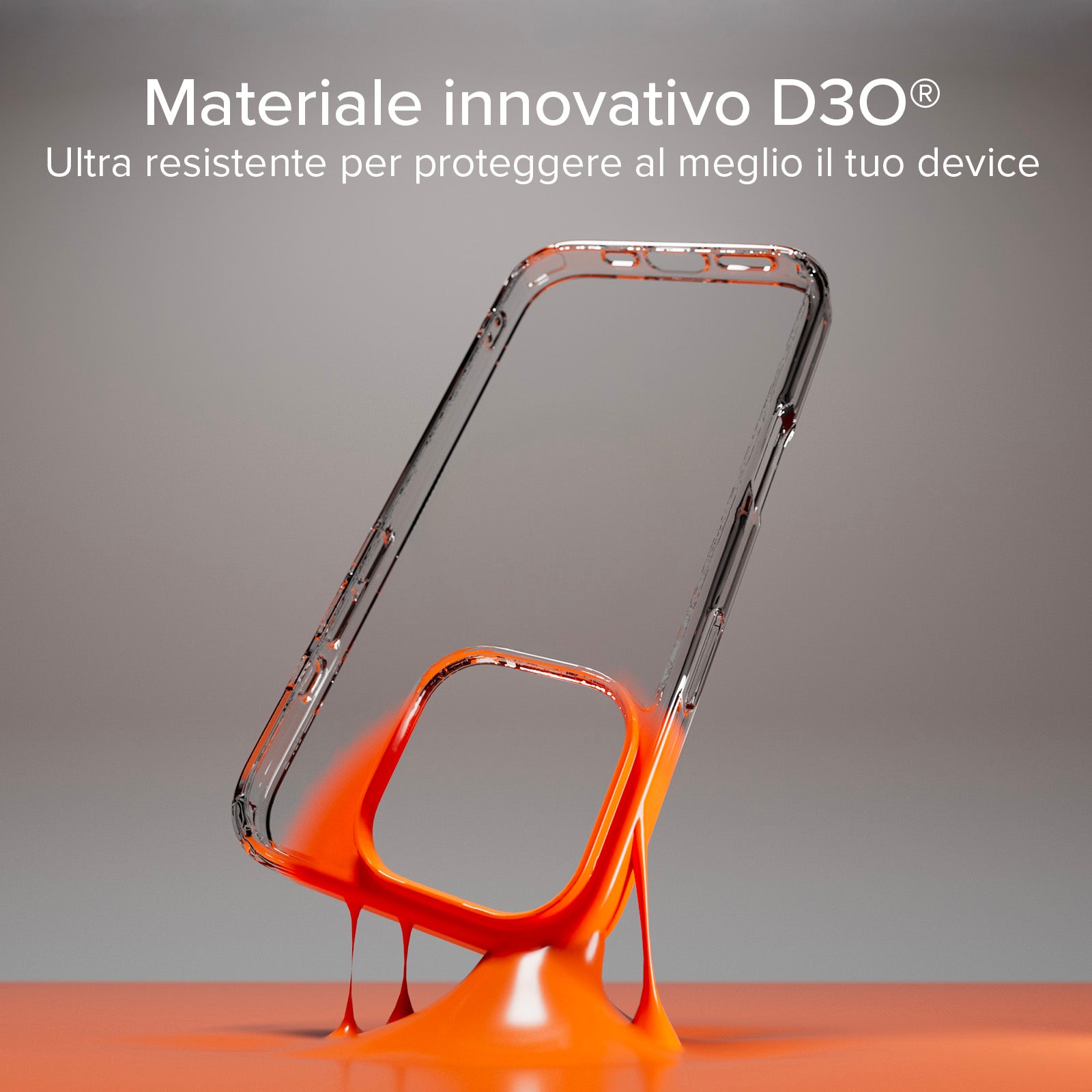 Extrem widerstandsfähiges Cover für iPhone 16 Pro Max mit D3O-Technologie
