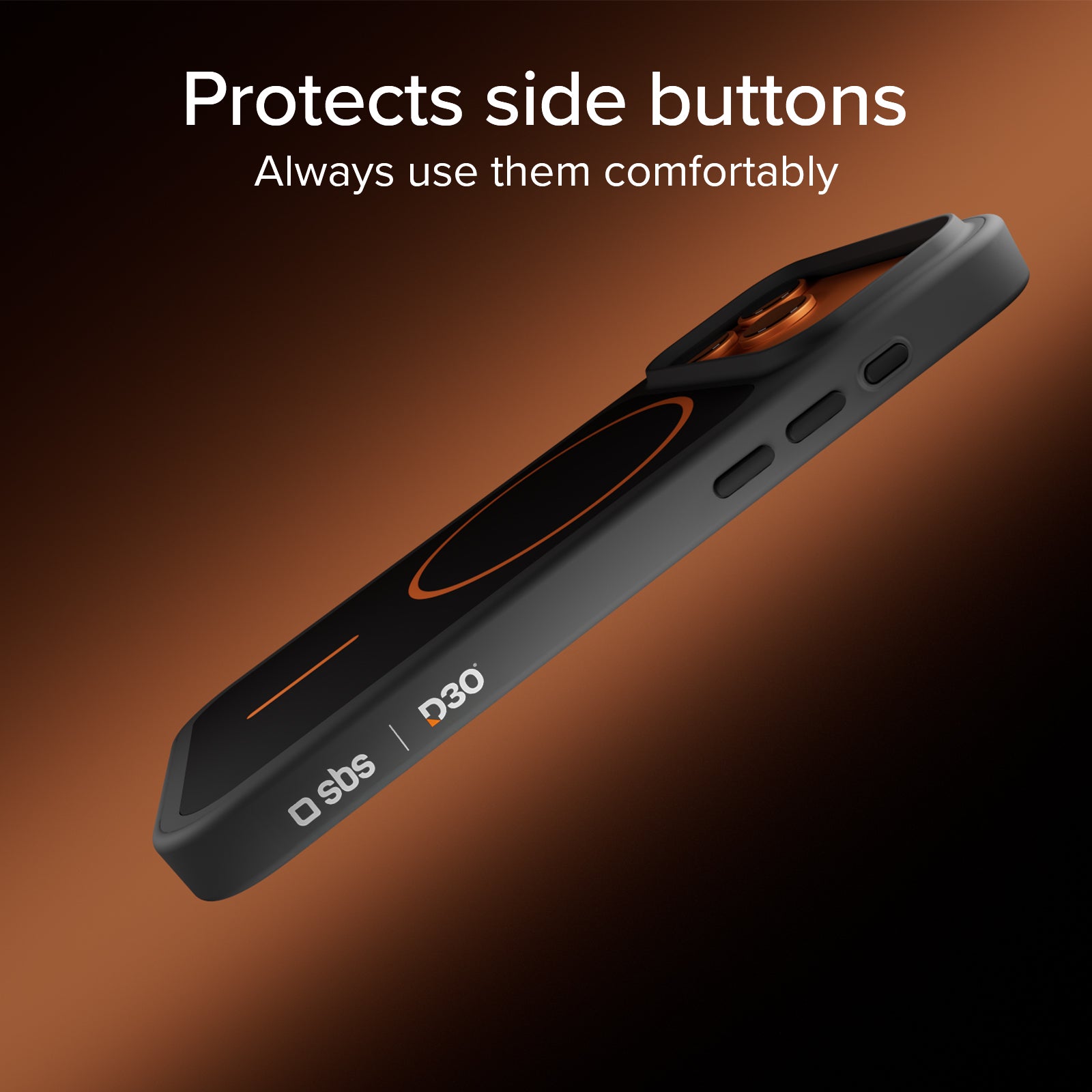 Funda Core compatible con MagSafe para iPhone 17 Pro con protección D3O antigolpes