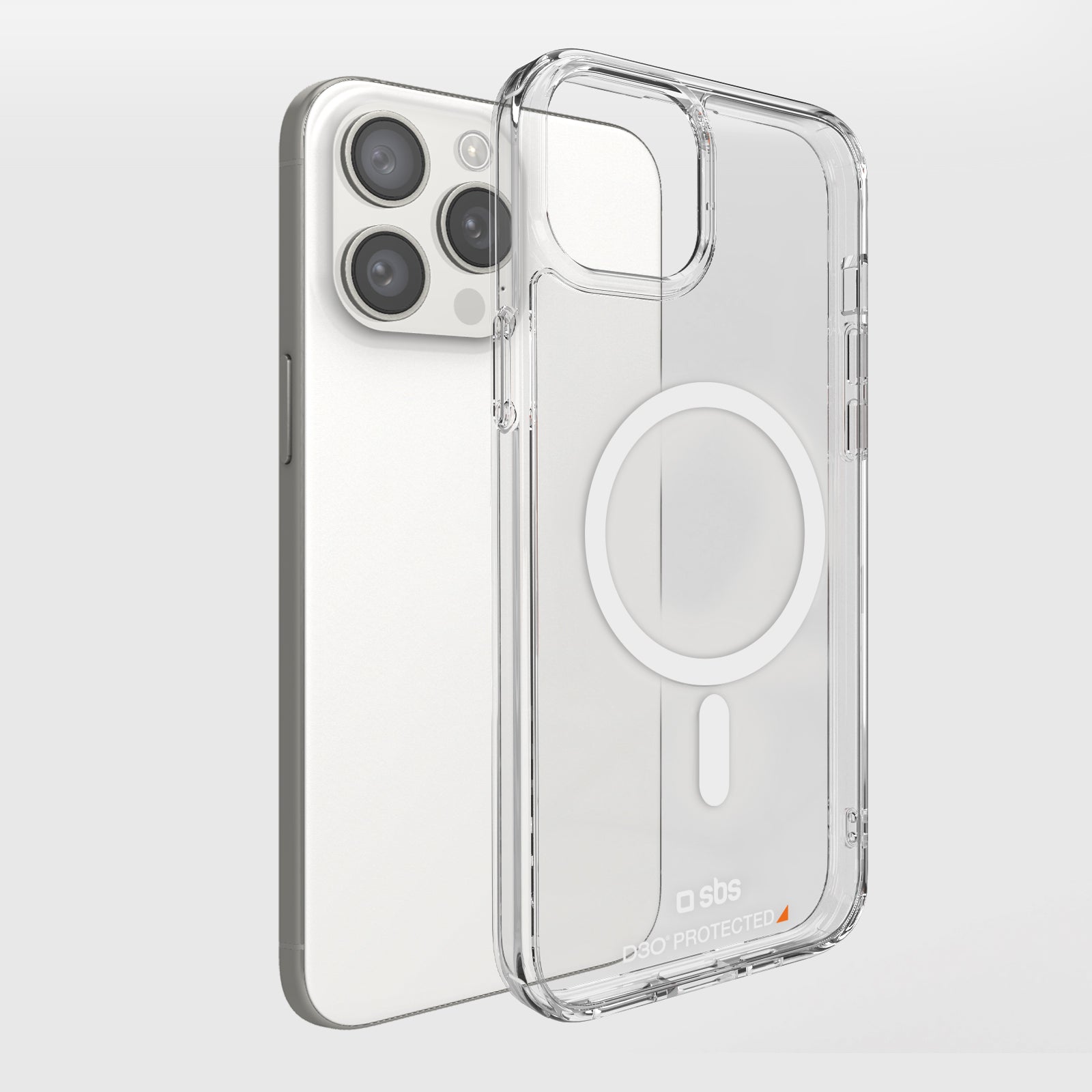 Cover ultraresistente per iPhone 14 Pro con tecnologia D3O