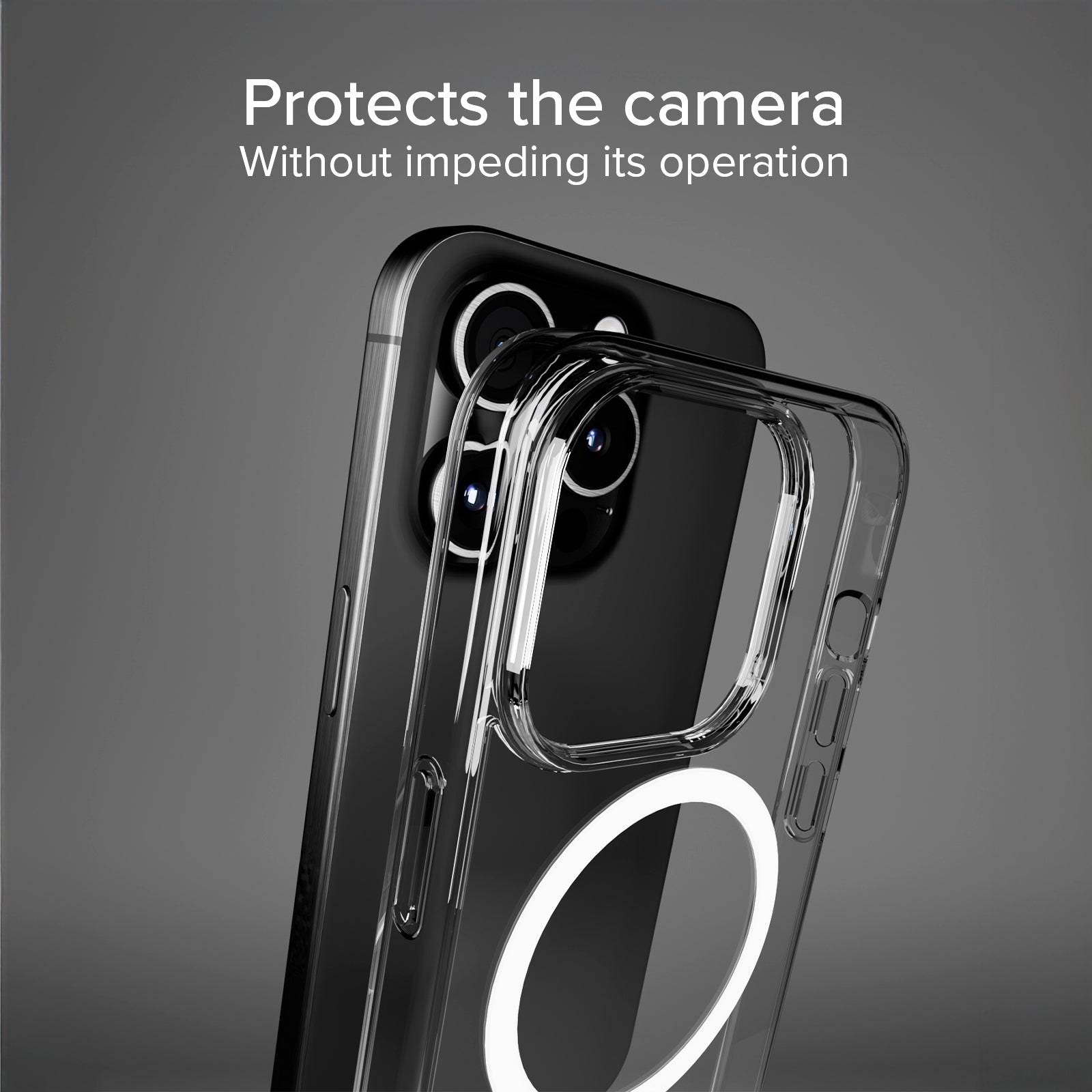 Cover ultraresistente per iPhone 15 Pro Max con tecnologia D3O