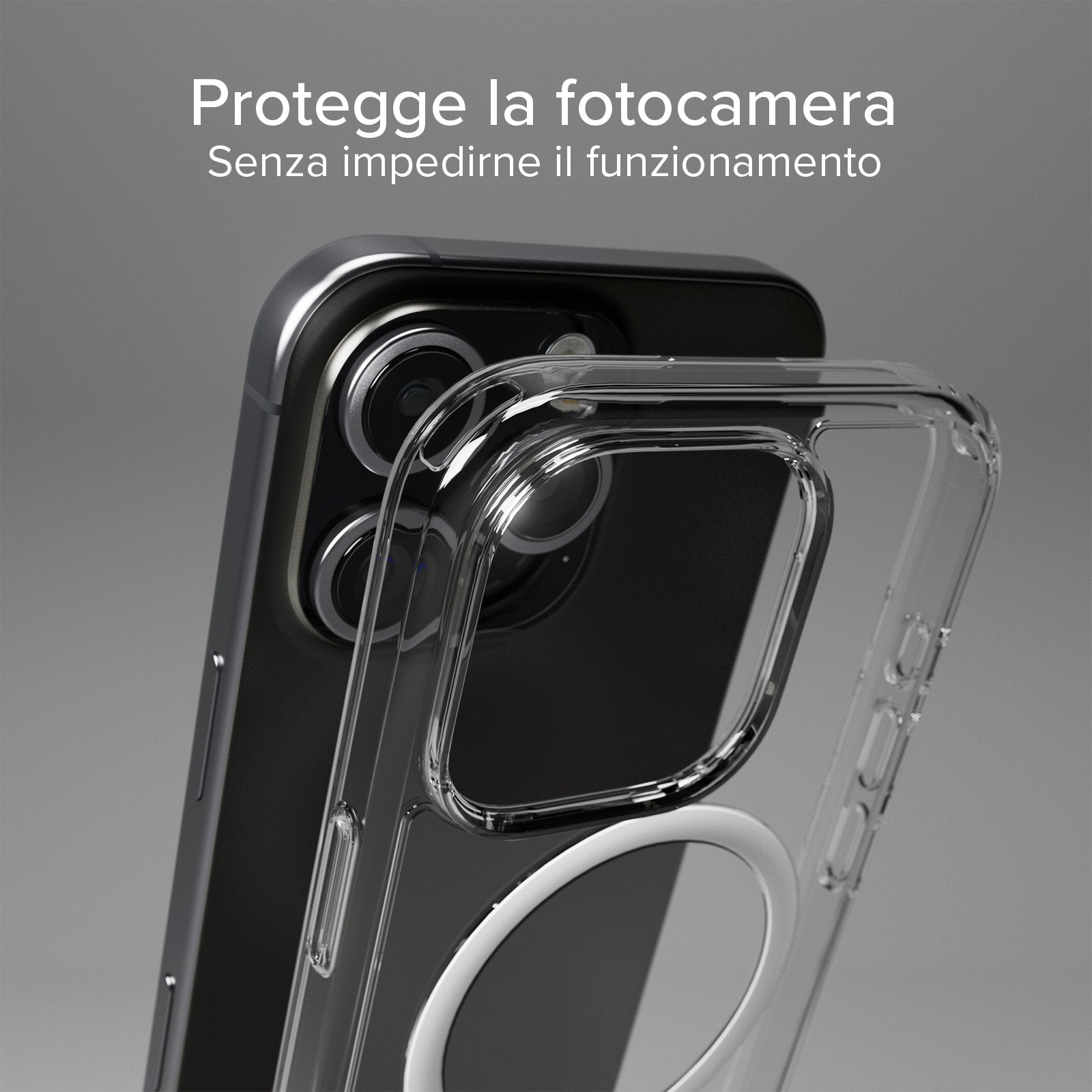Extrem widerstandsfähiges Cover für iPhone 16 Pro Max mit D3O-Technologie