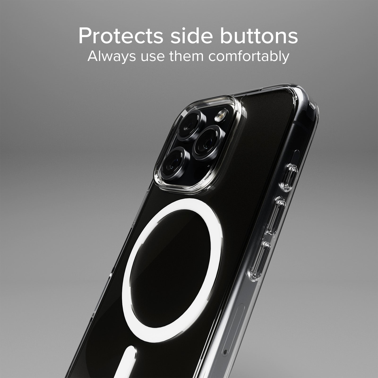 Extrem widerstandsfähiges Cover für iPhone 16 Pro Max mit D3O-Technologie