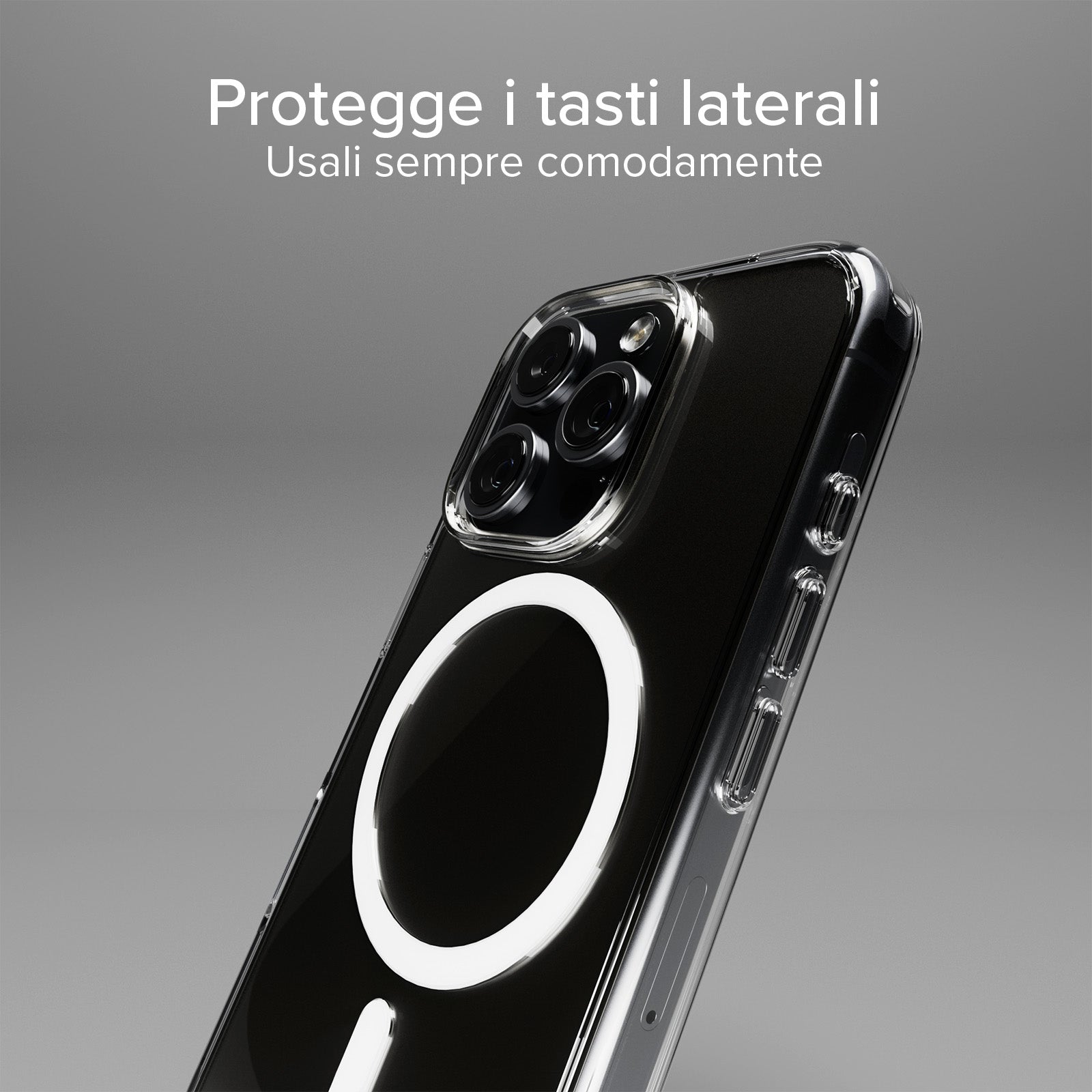 Extrem widerstandsfähiges Cover für iPhone 16 Pro Max mit D3O-Technologie
