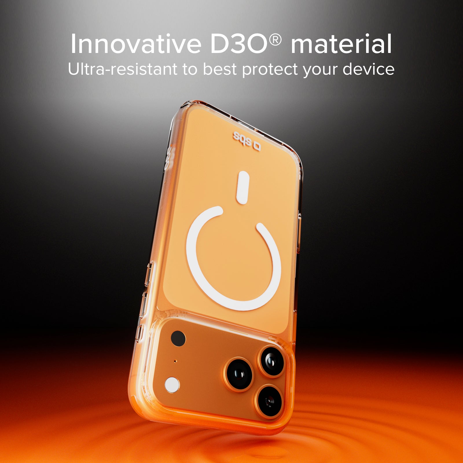 Cover ultraresistente per iPhone 17 Pro con tecnologia D3O