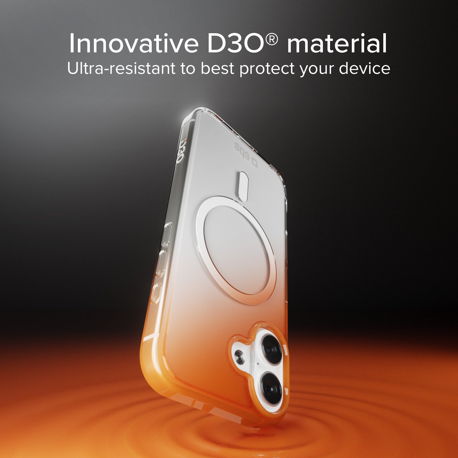 Ultra-strong case for iPhone 17 with D3O technology
