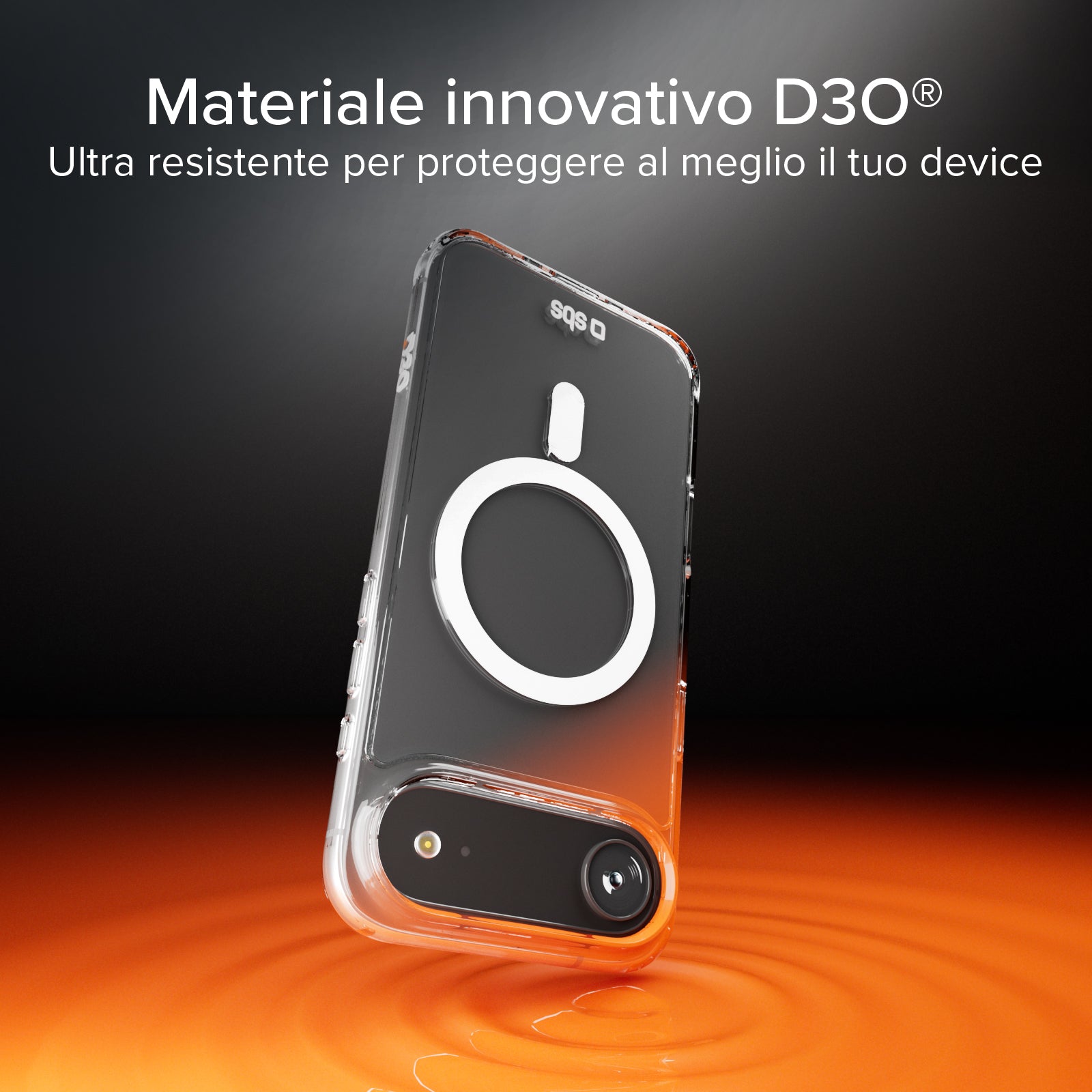 Ultra-strong case for iPhone Air with D3O technology