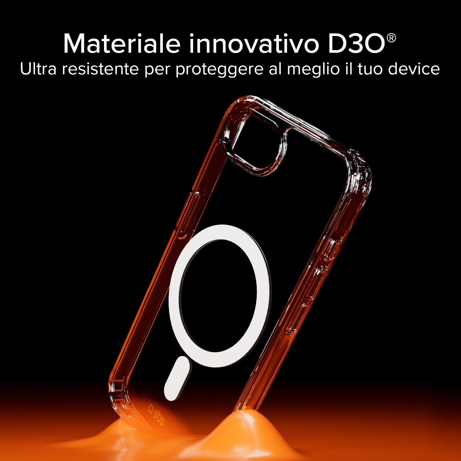 Cover ultraresistente per iPhone 16e con tecnologia D3O