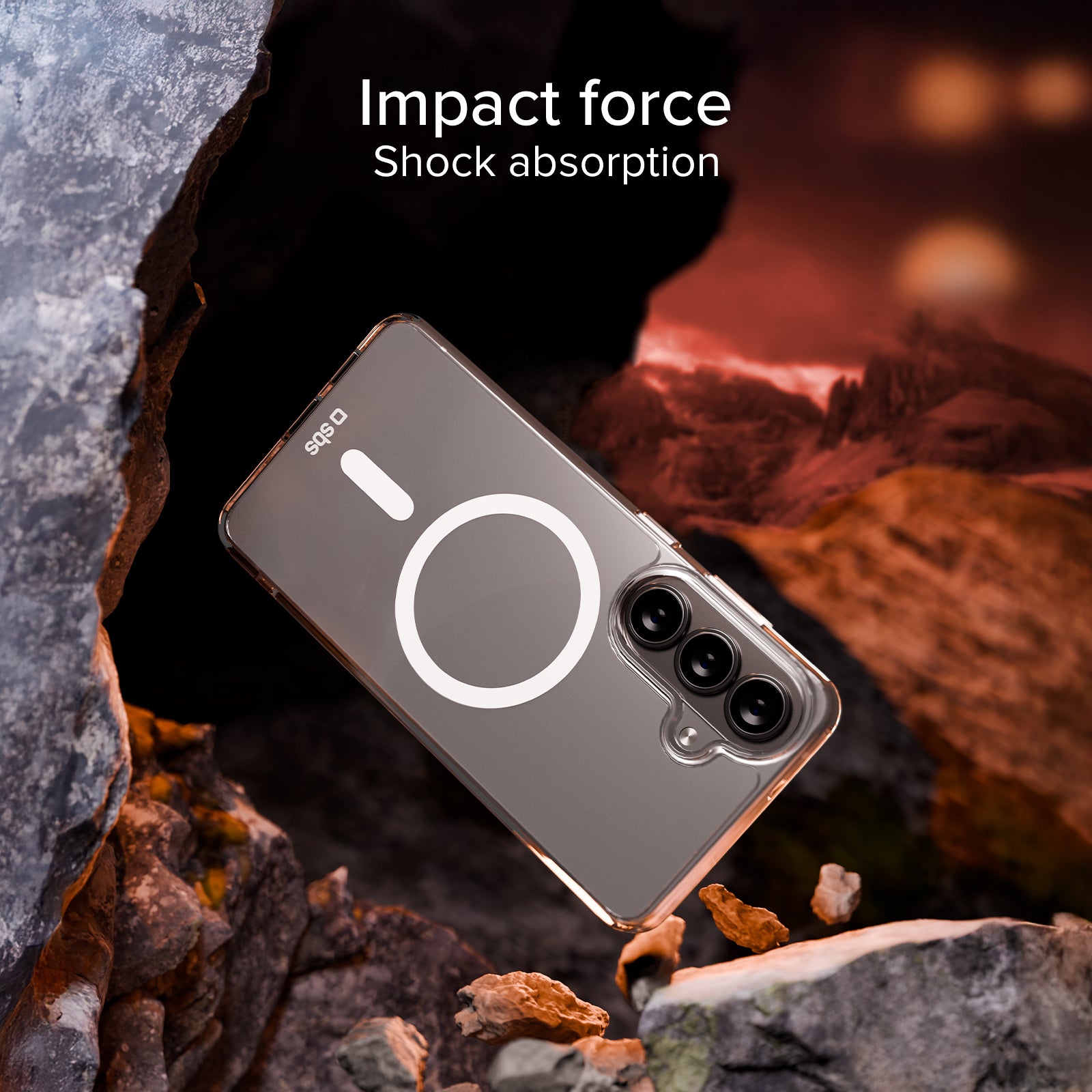 Cover ultraresistente per Samsung S26+ con tecnologia D3O