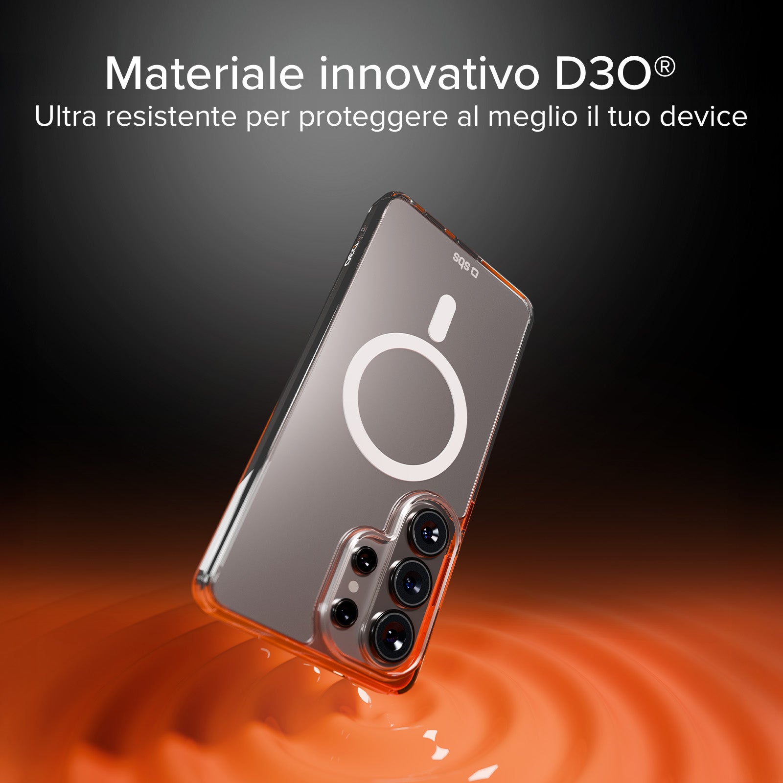 Ultra-strong case for Samsung S26 Ultra with D3O technology
