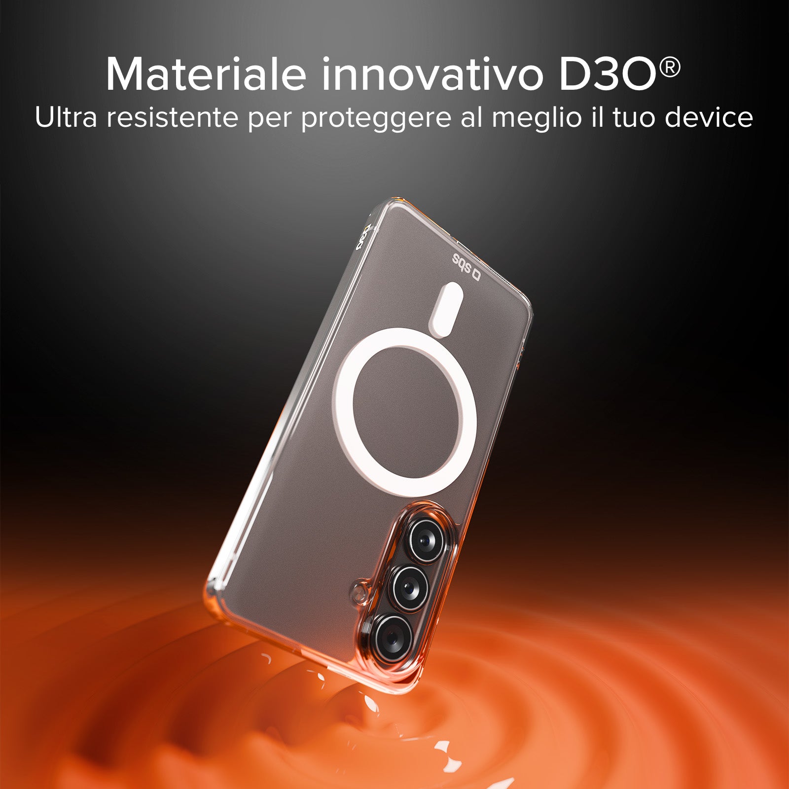 Cover ultraresistente per Samsung S26 con tecnologia D3O
