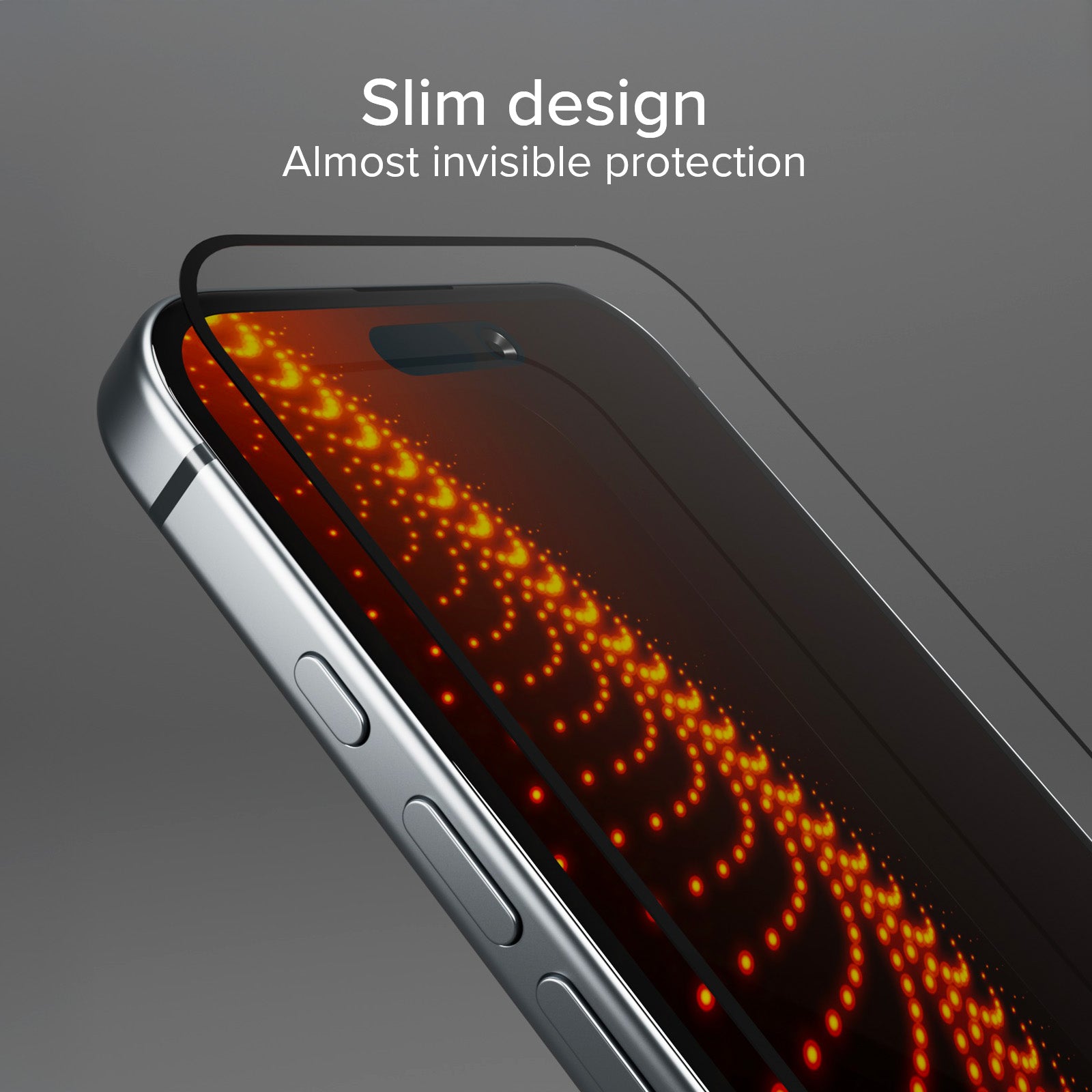Vetrino ultraresistente per iPhone 16/iPhone 15/iPhone 15 Pro con tecnologia D3O