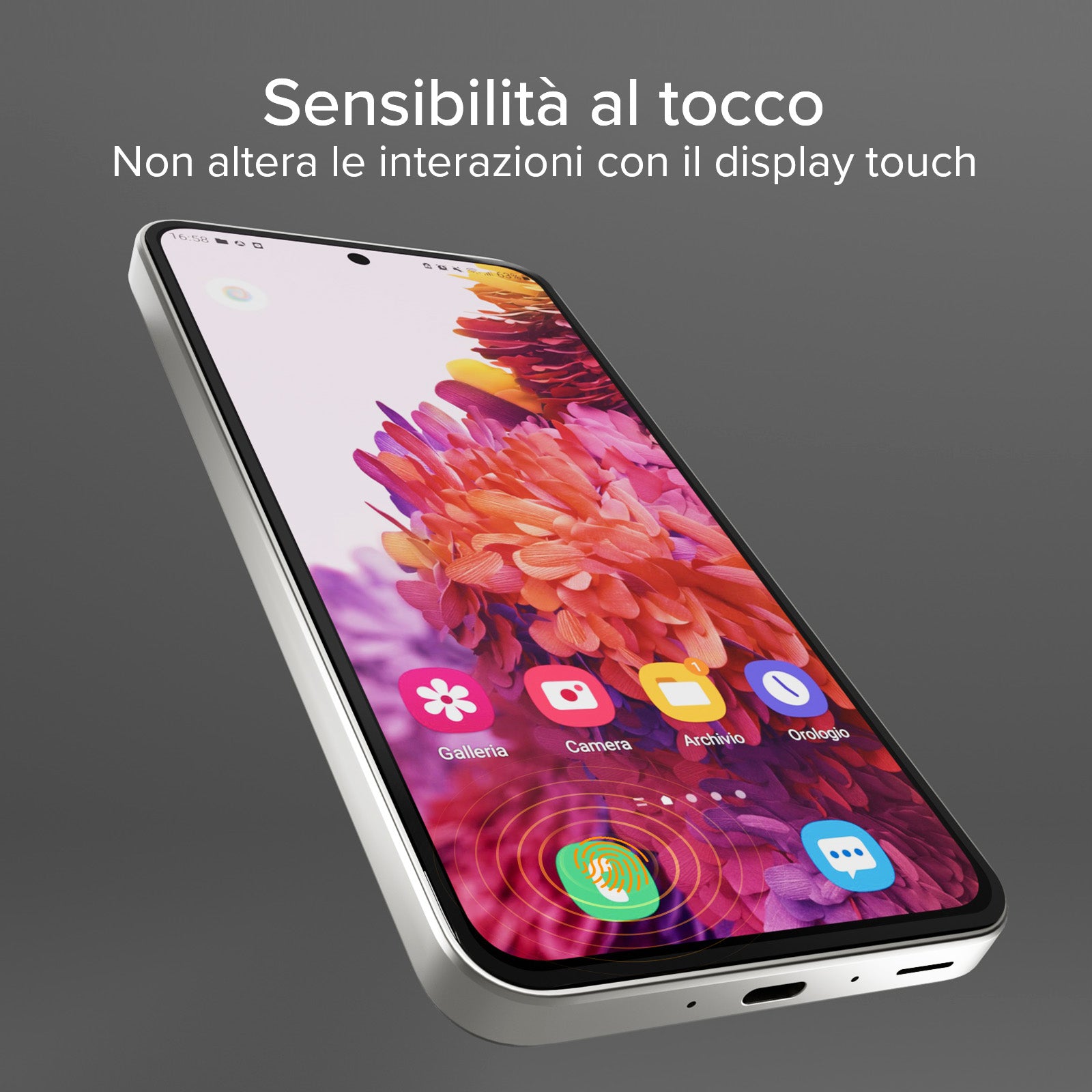 Vetrino ultraresistente per Samsung Galaxy A35/A55 con tecnologia D3O