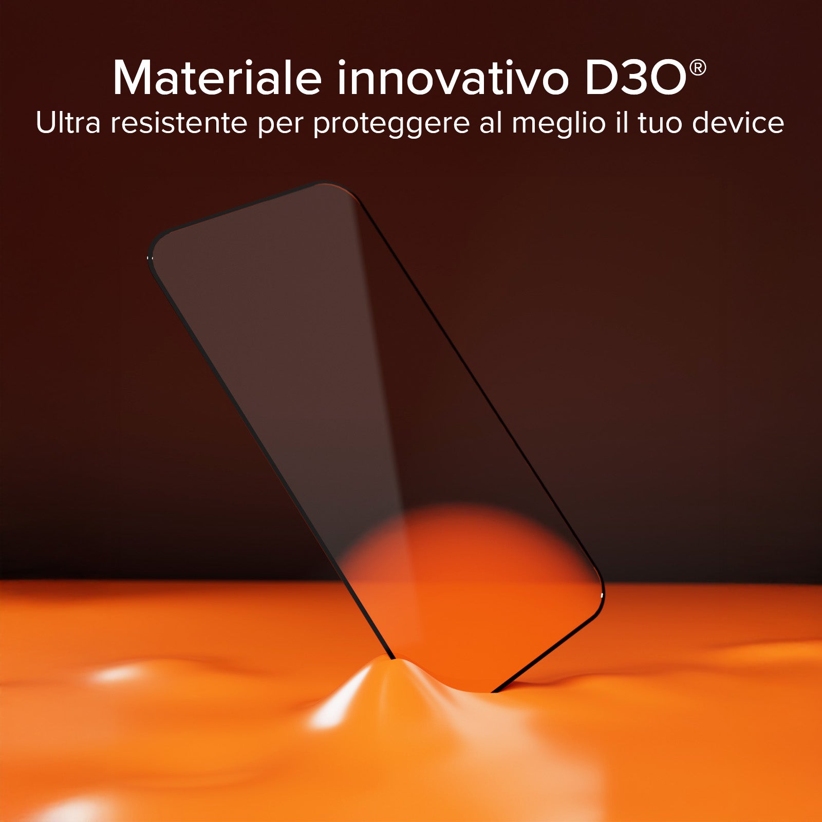 Ultra-strong screen protector for Samsung Galaxy S24+ with D3O technology