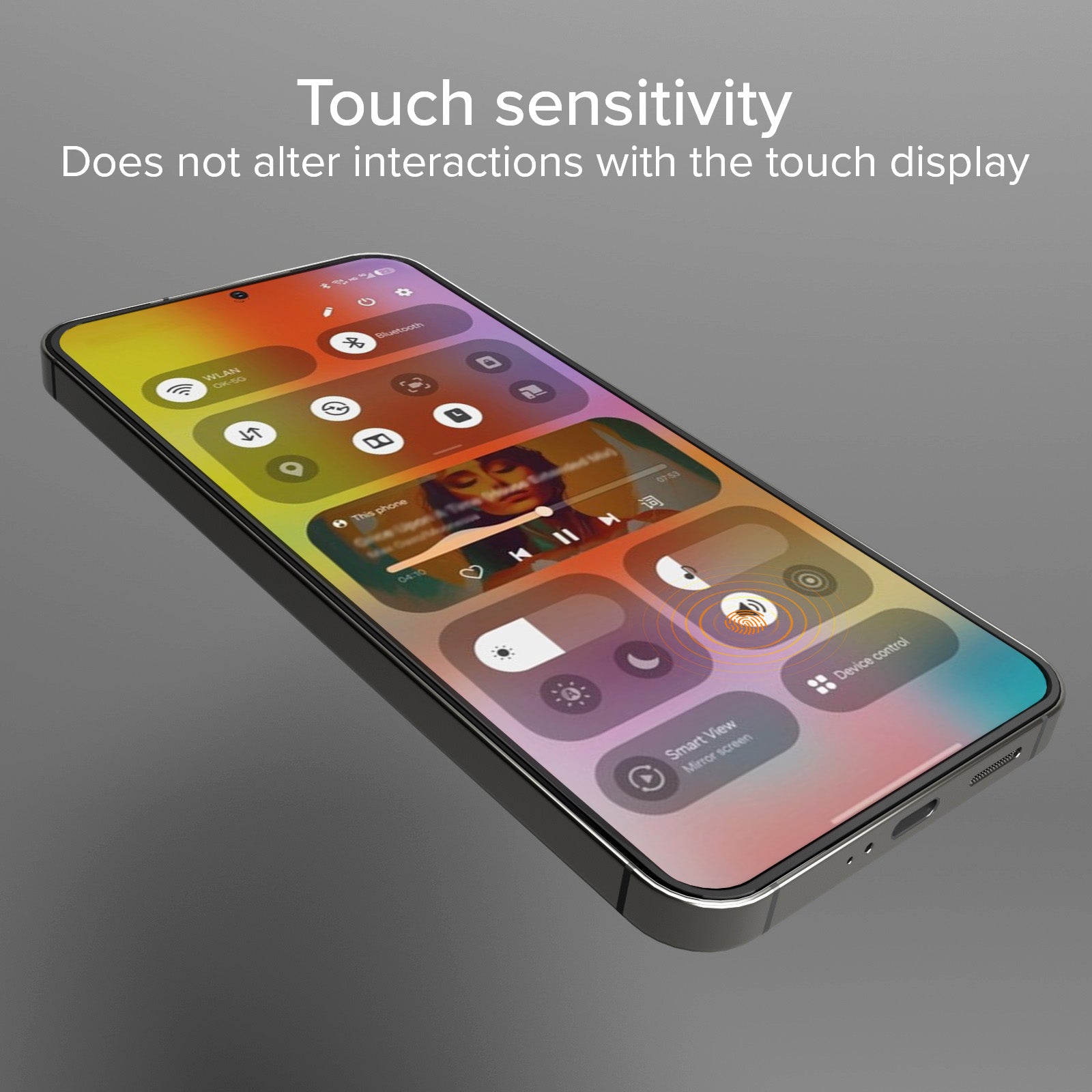 Vetrino ultraresistente per Samsung S25 con tecnologia D3O