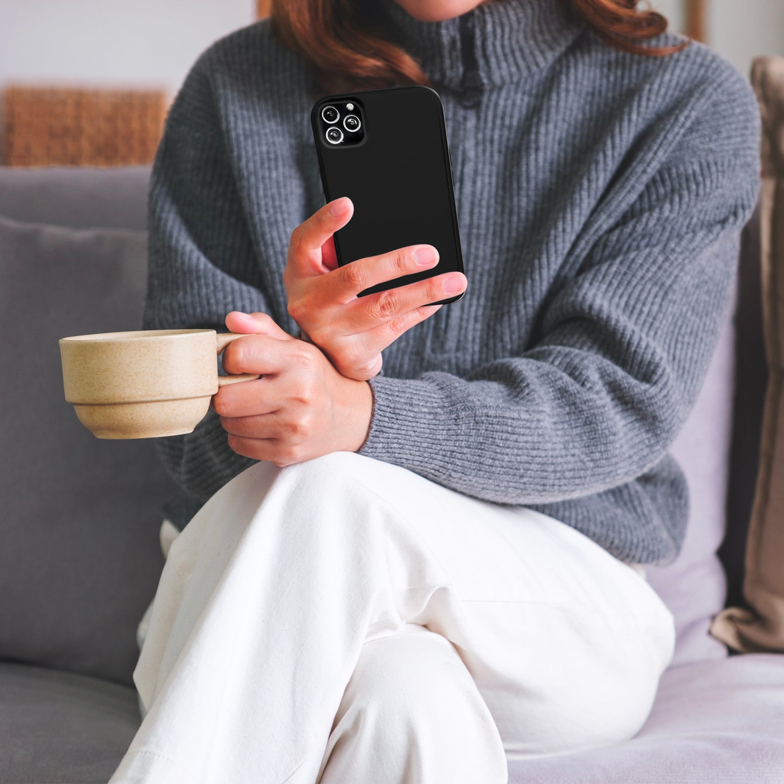 Schutzhülle für iPhone 16 Pro Max mit D3O-Technologie