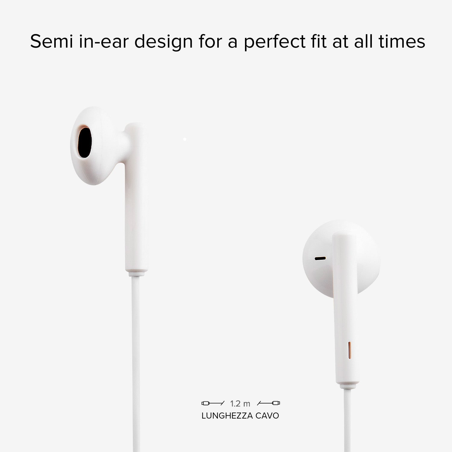Studio Mix 105 - Auricolari semi in-ear e connettore Lightning Made For Apple