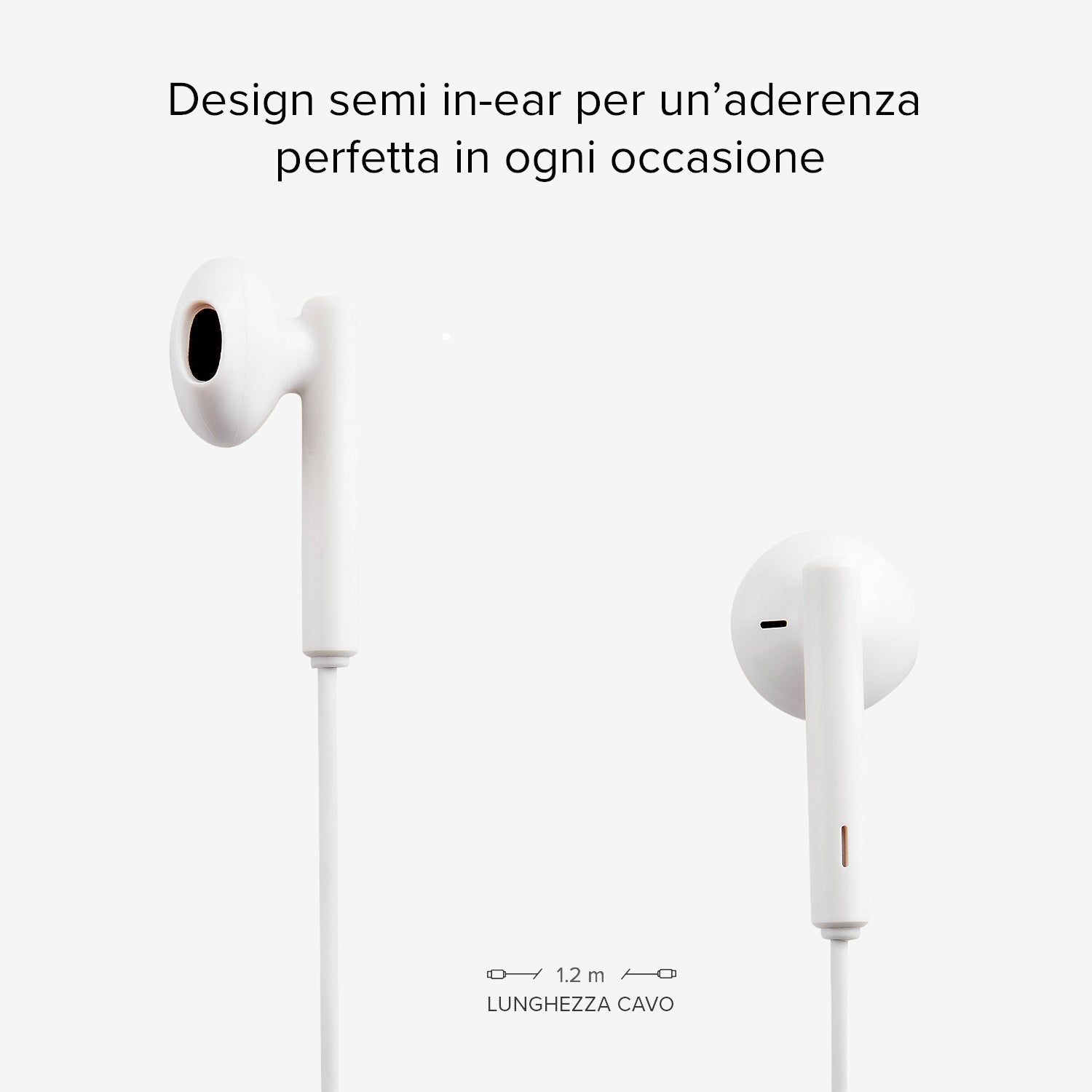 Studio Mix 105 - Auricolari semi in-ear e connettore Lightning Made For Apple