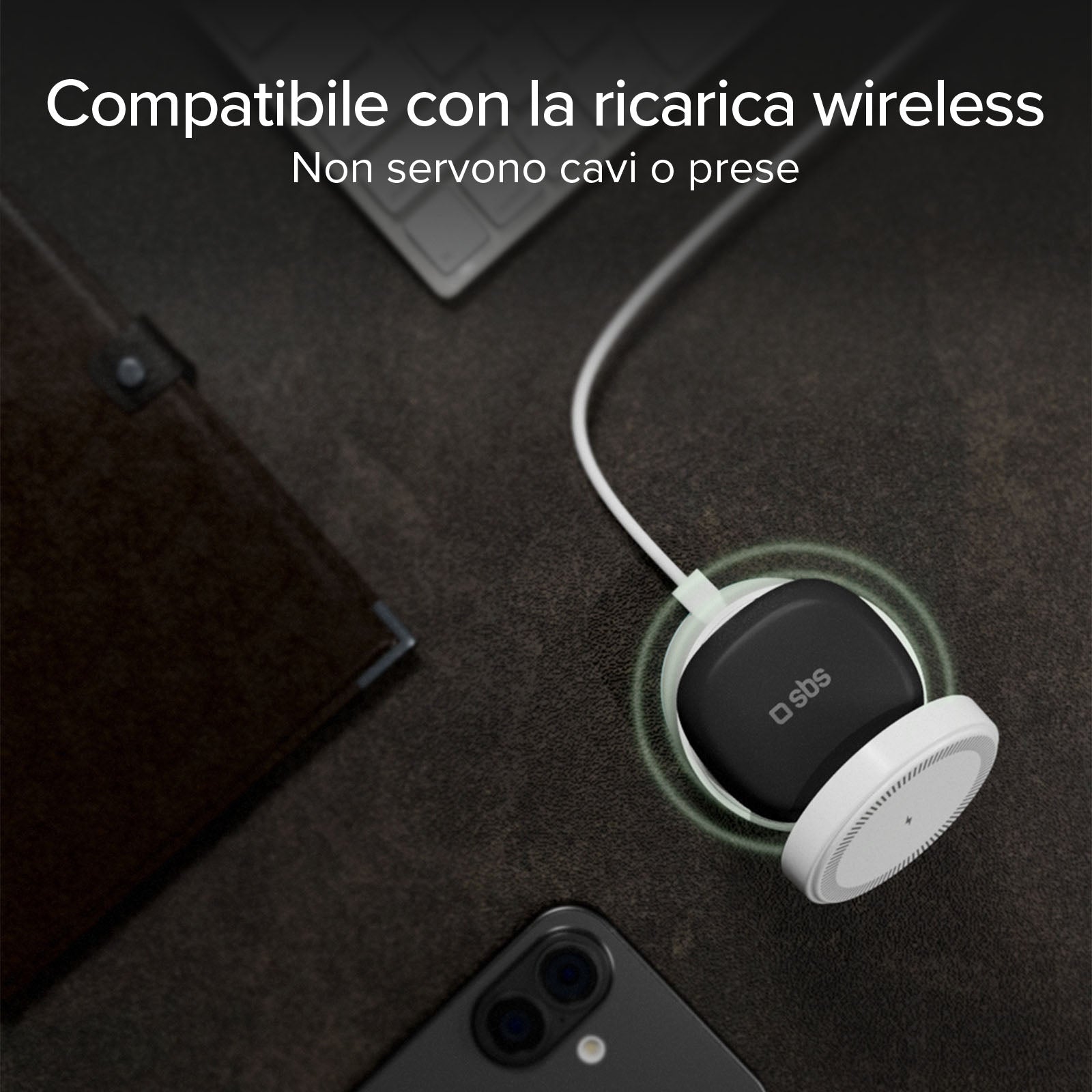 Auricolari OWS con design a clip e controlli touch