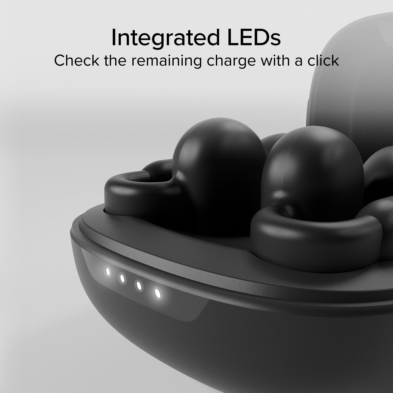 OWS earbuds with clip-on design and touch controls