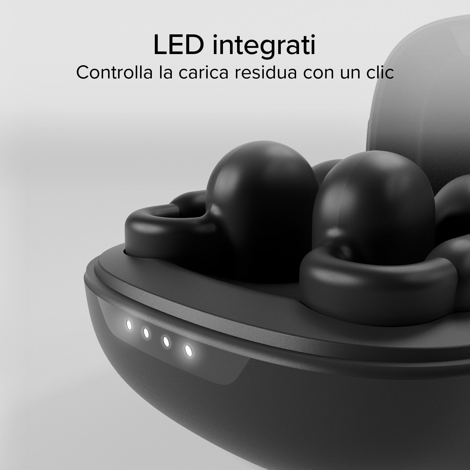 OWS earbuds with clip-on design and touch controls