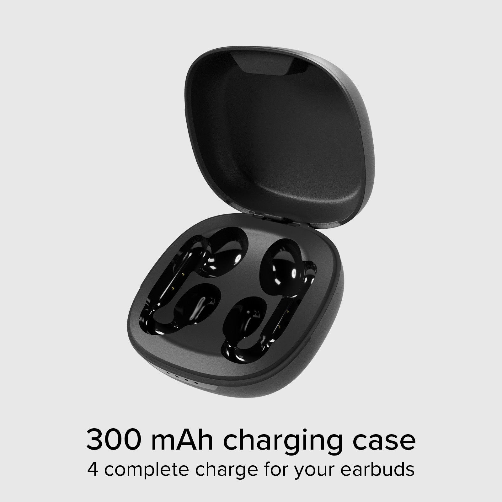 OWS earbuds with clip-on design and touch controls