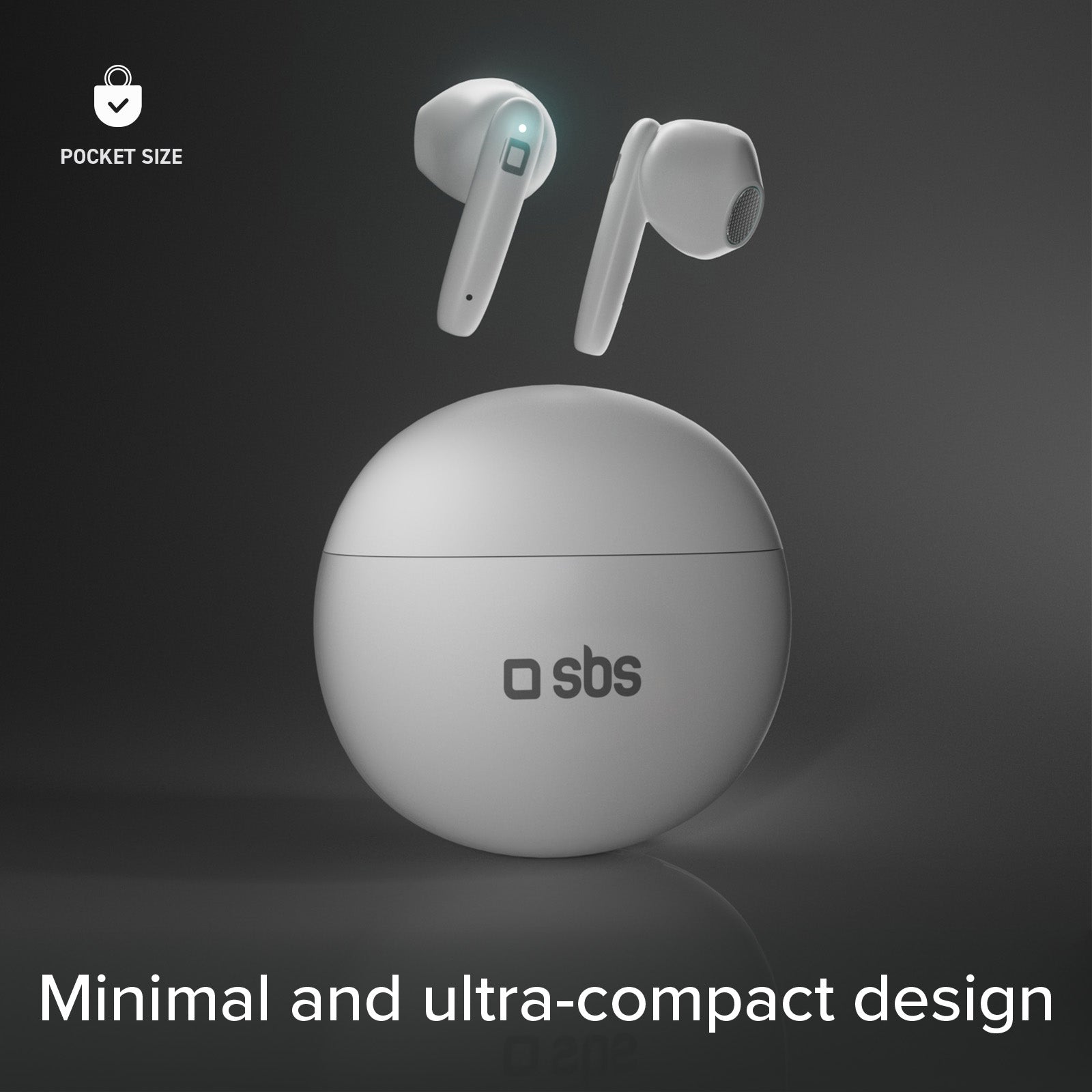 Twin Pure Drops - Auricolari TWS con microfono Environmental Noise Cancellation