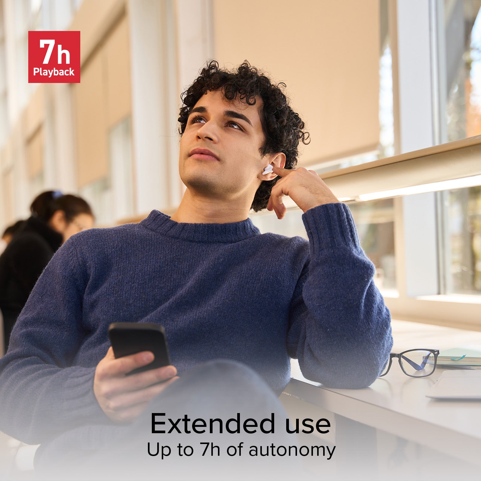 Twin Pure Drops - Auricolari TWS con microfono Environmental Noise Cancellation