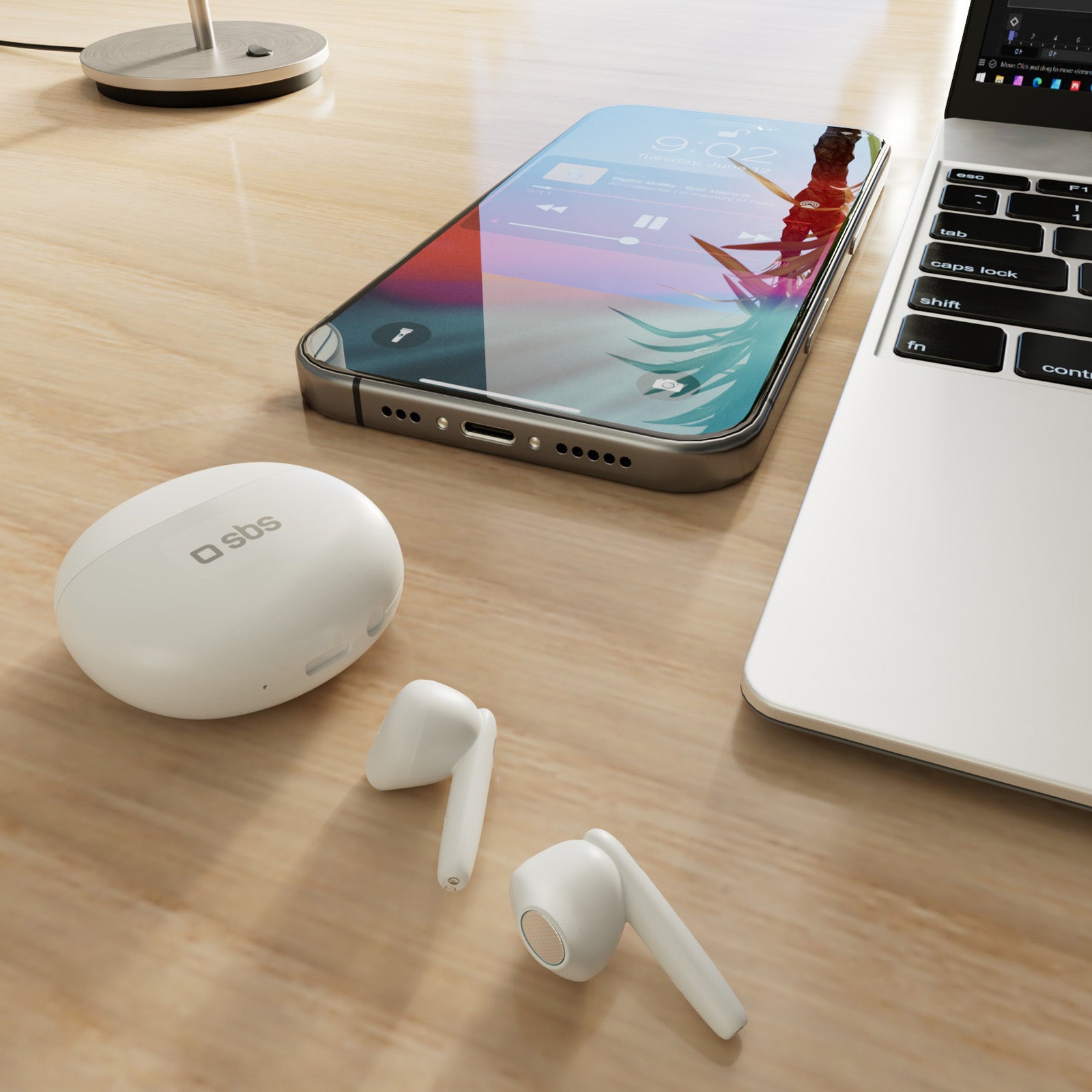 Twin Pure Drops - Auricolari TWS con microfono Environmental Noise Cancellation