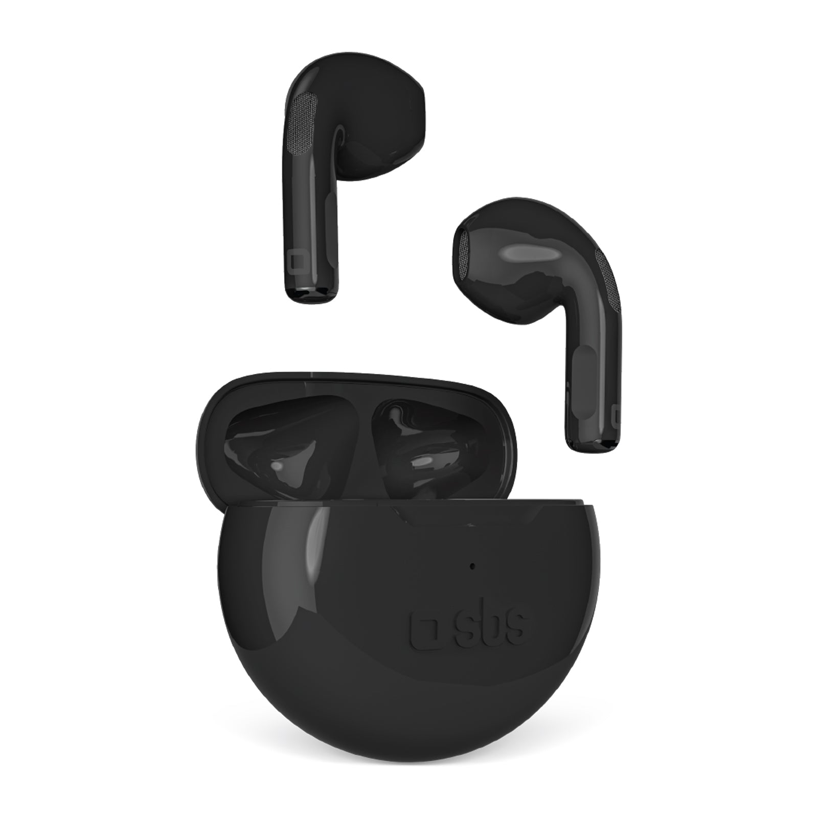 Mini Twin - Auriculares TWS con estuche de carga, controles táctiles y encendido automático