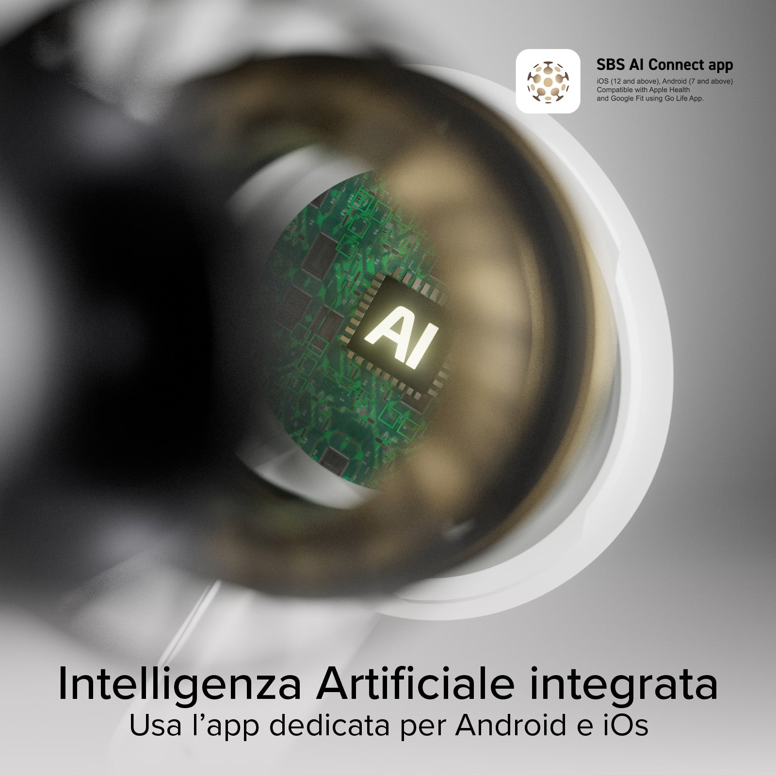 AI TWS Earphones with app, translation, summaries and 28 hour battery life