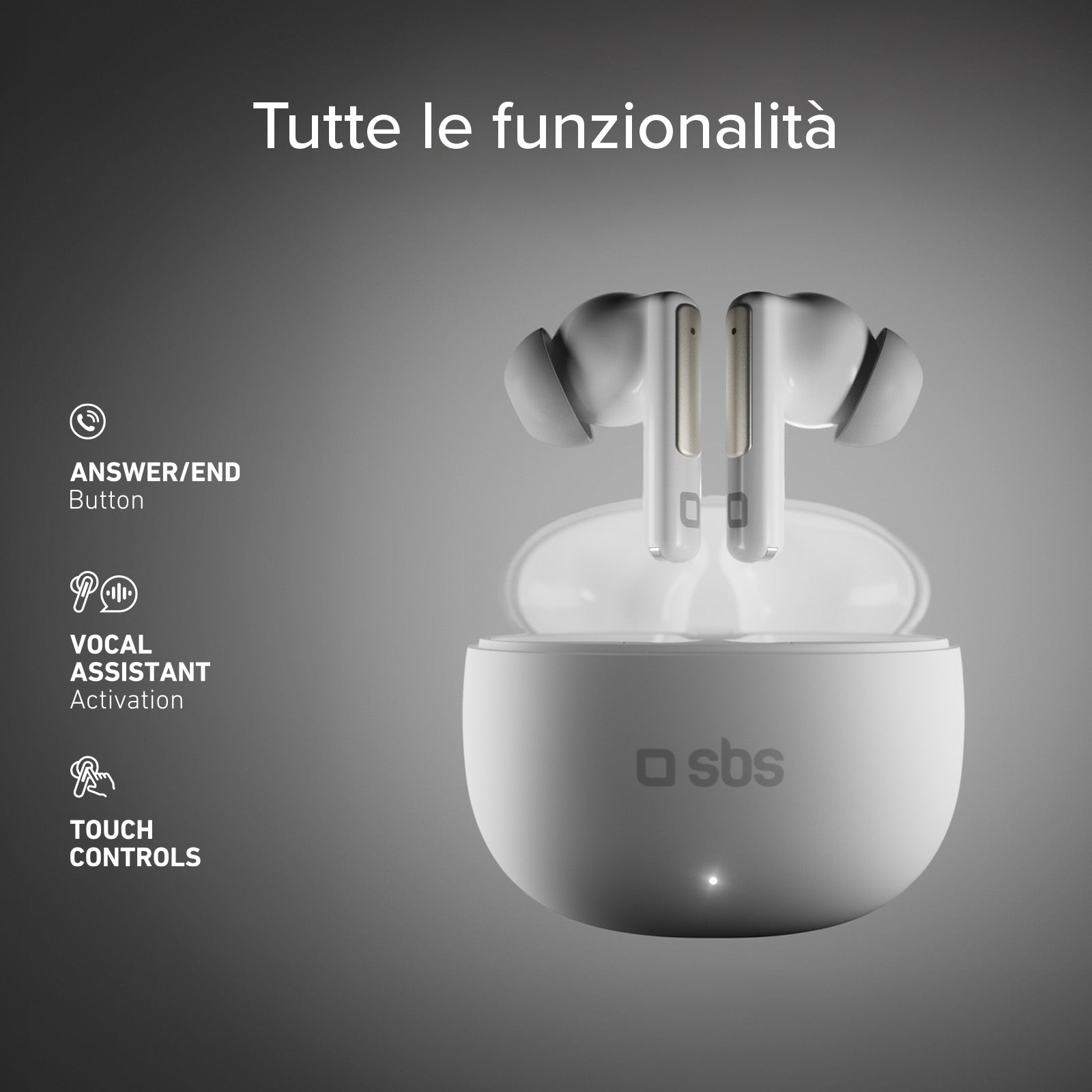 Auricolari AI TWS con app, traduzione, sintesi e 28h autonomia