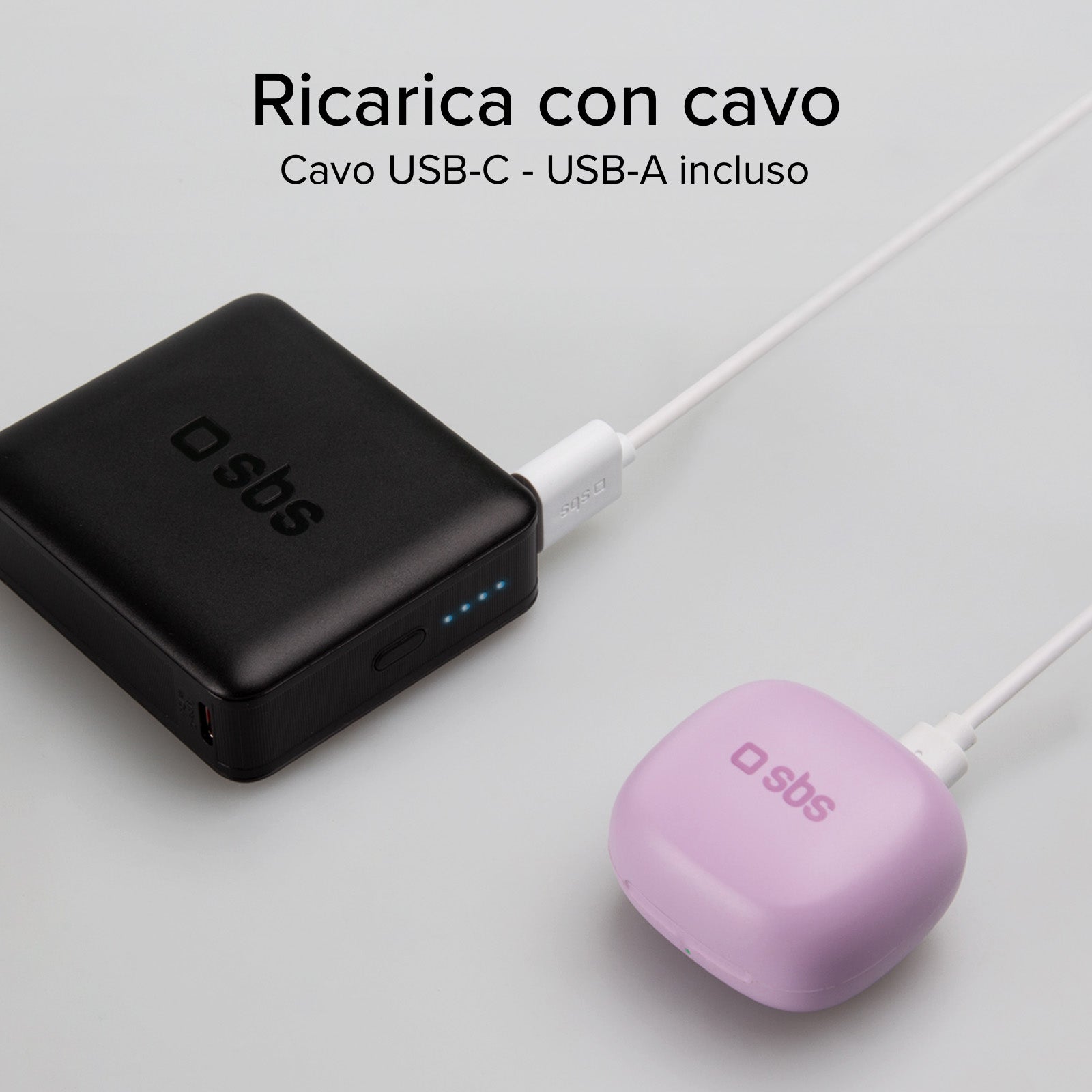 Auricolari OWS con archetti e custodia di ricarica