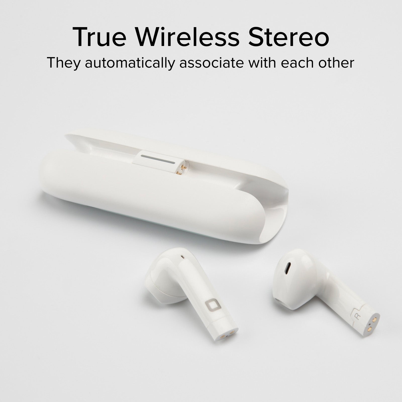 Auricolari TWS tascabili con custodia di ricarica