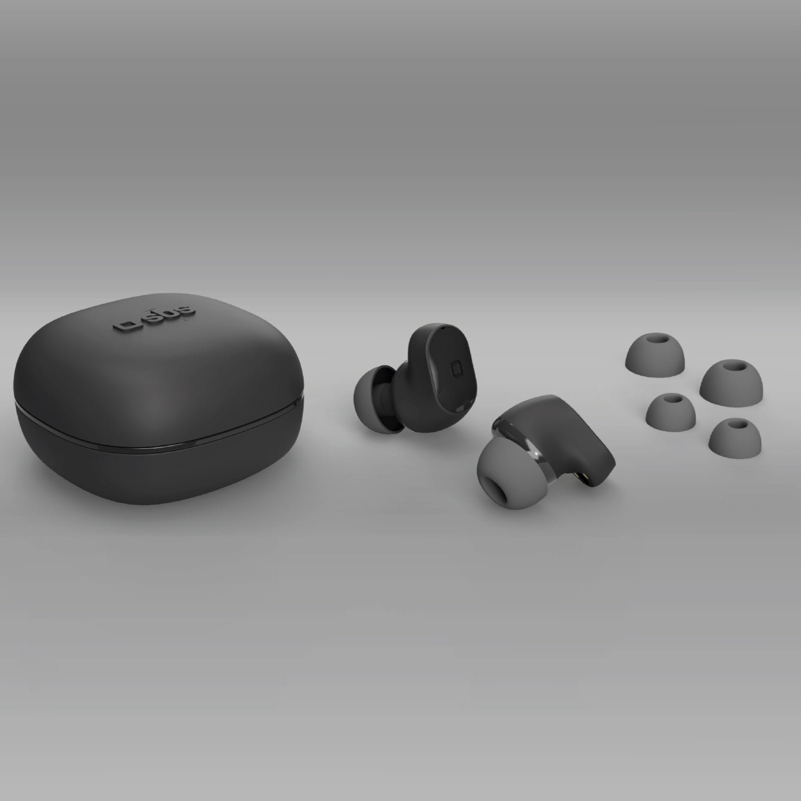 Auricolari TWS Water resistant IPX4, basetta di ricarica, assistente vocale