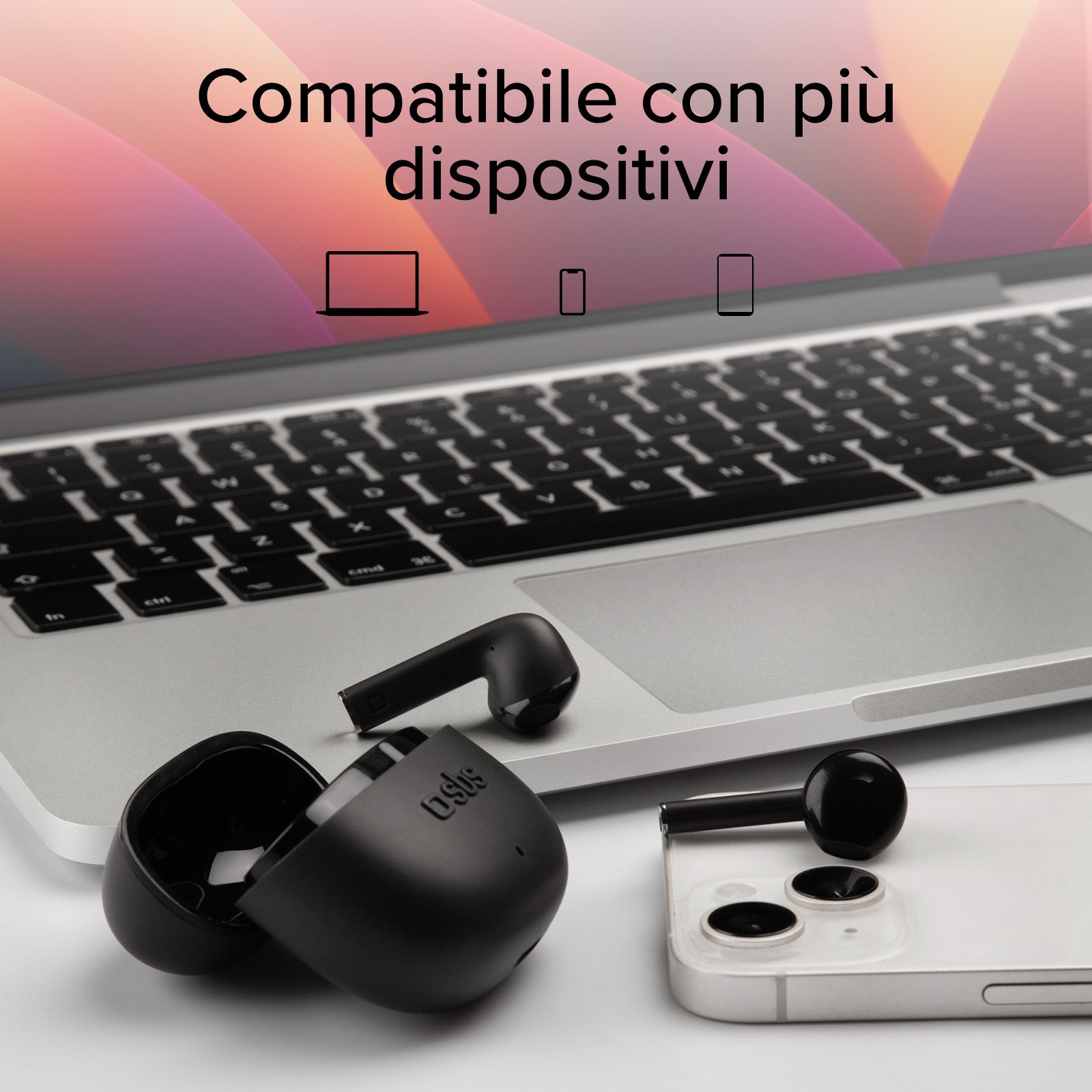 TWS One Color– auricolari wireless con tecnologia True Wireless Stereo